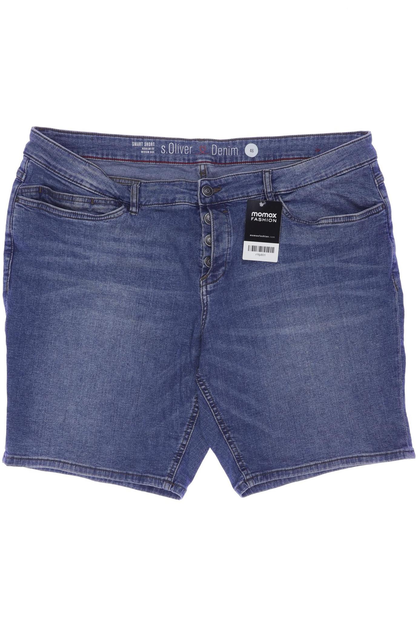 Thumbnail - s.Oliver Selection Damen Shorts, blau, Gr. 46