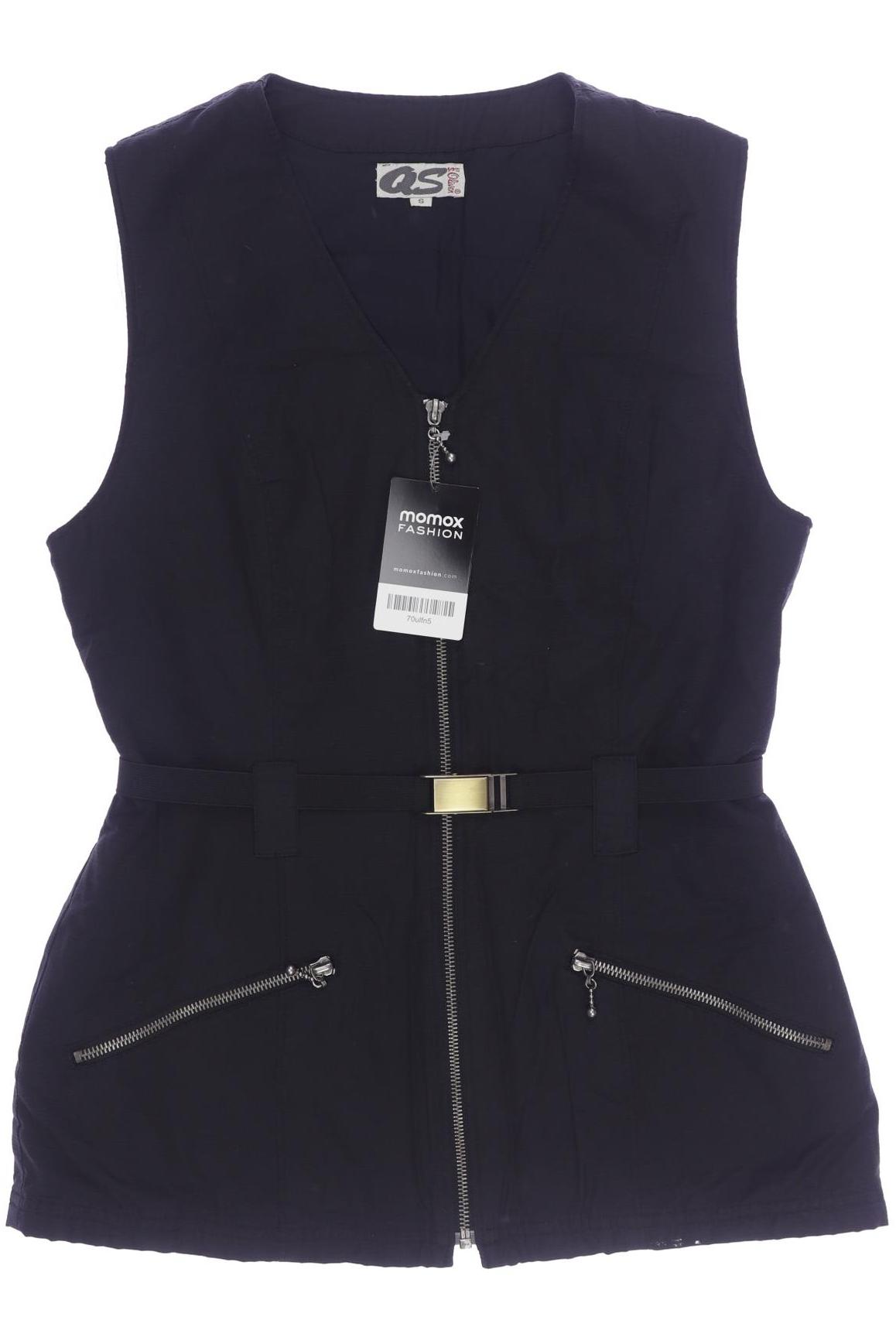 

s.Oliver Selection Damen Weste, schwarz, Gr. 36