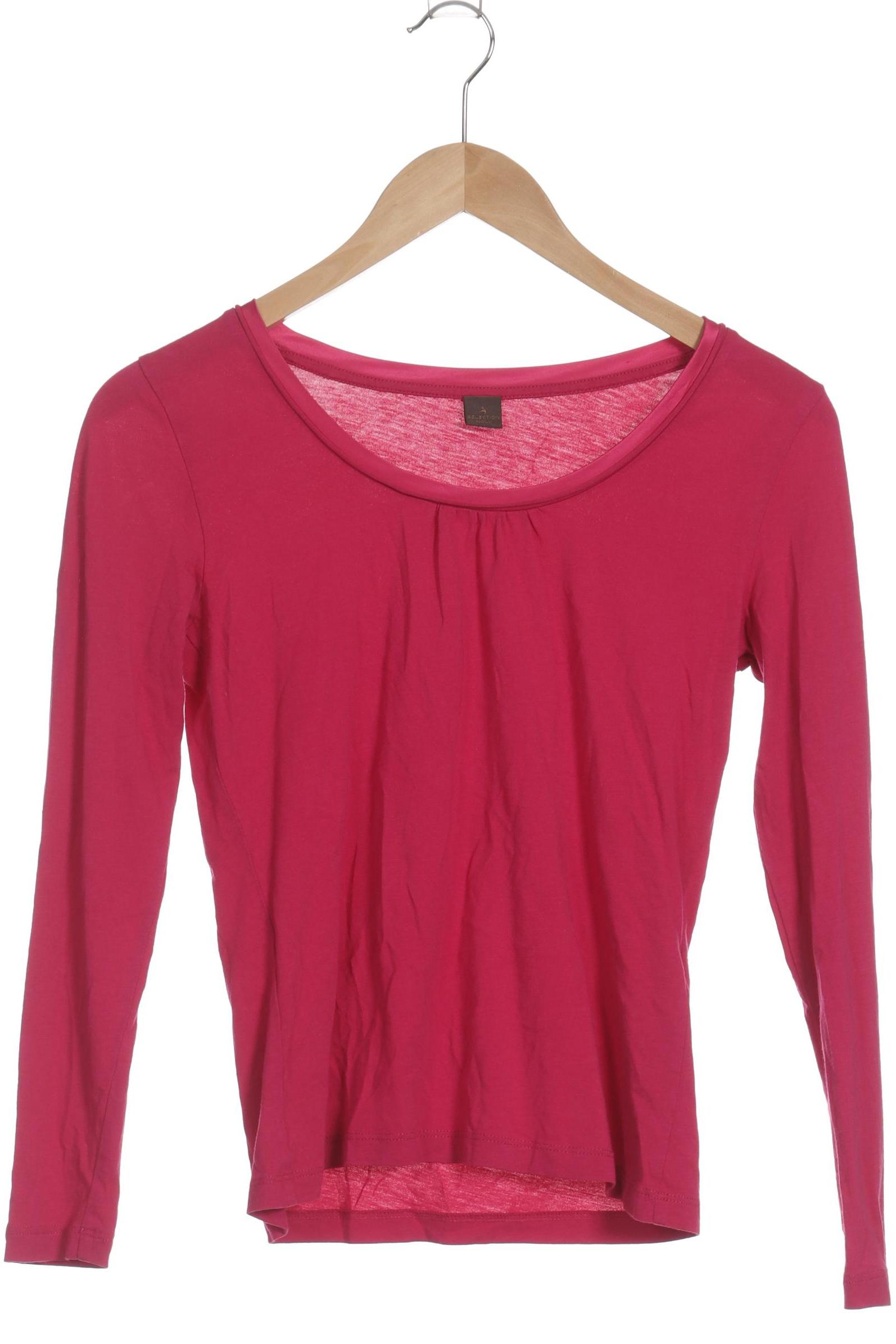 

s.Oliver Selection Damen Langarmshirt, pink, Gr. 34