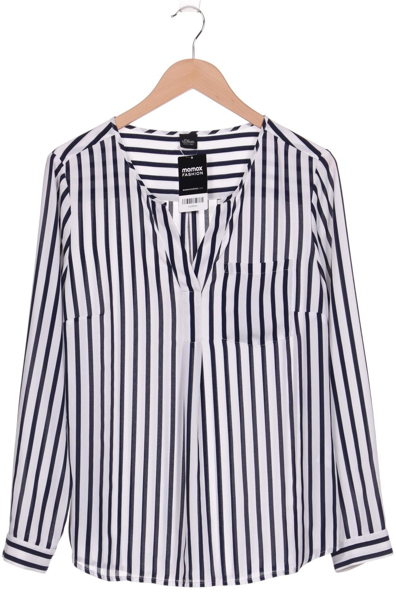 

s.Oliver Selection Damen Bluse, marineblau