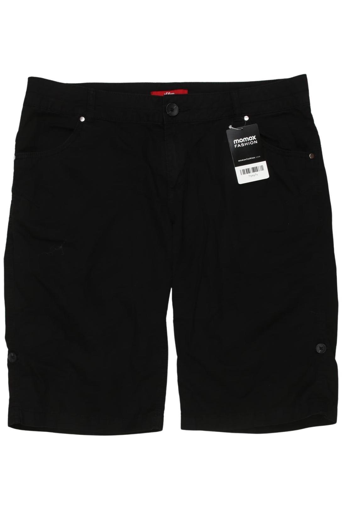 

s.Oliver Selection Damen Shorts, schwarz, Gr. 40