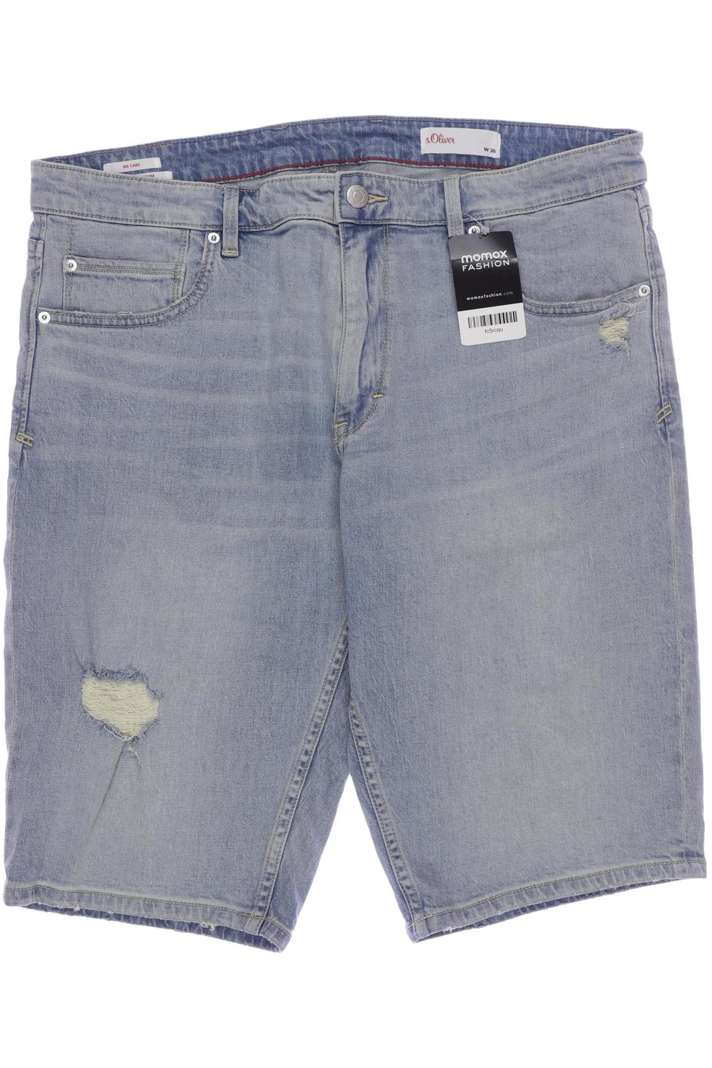 

s.Oliver Selection Herren Shorts, hellblau, Gr. 36