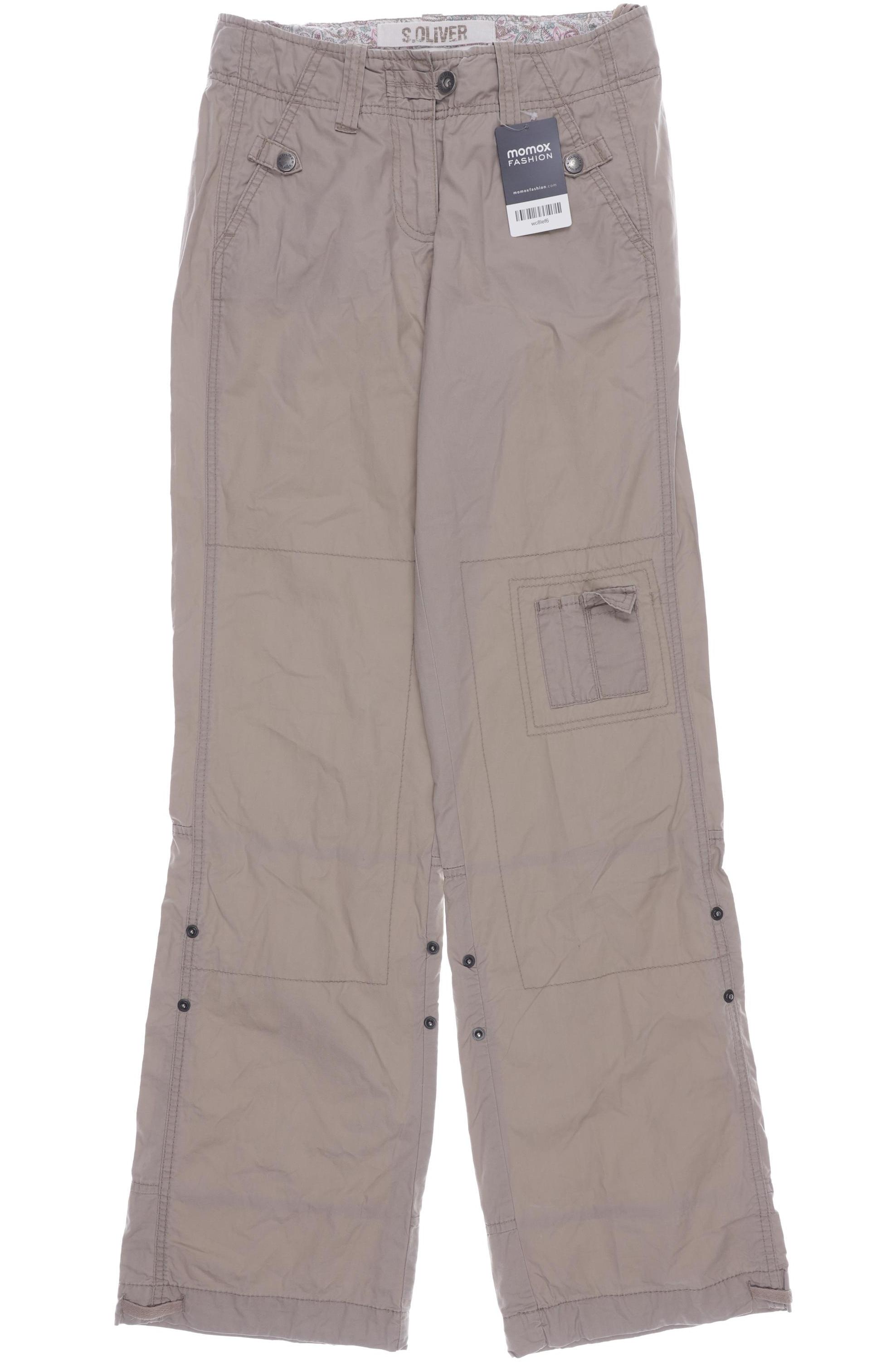 

s.Oliver Selection Damen Stoffhose, beige, Gr. 34