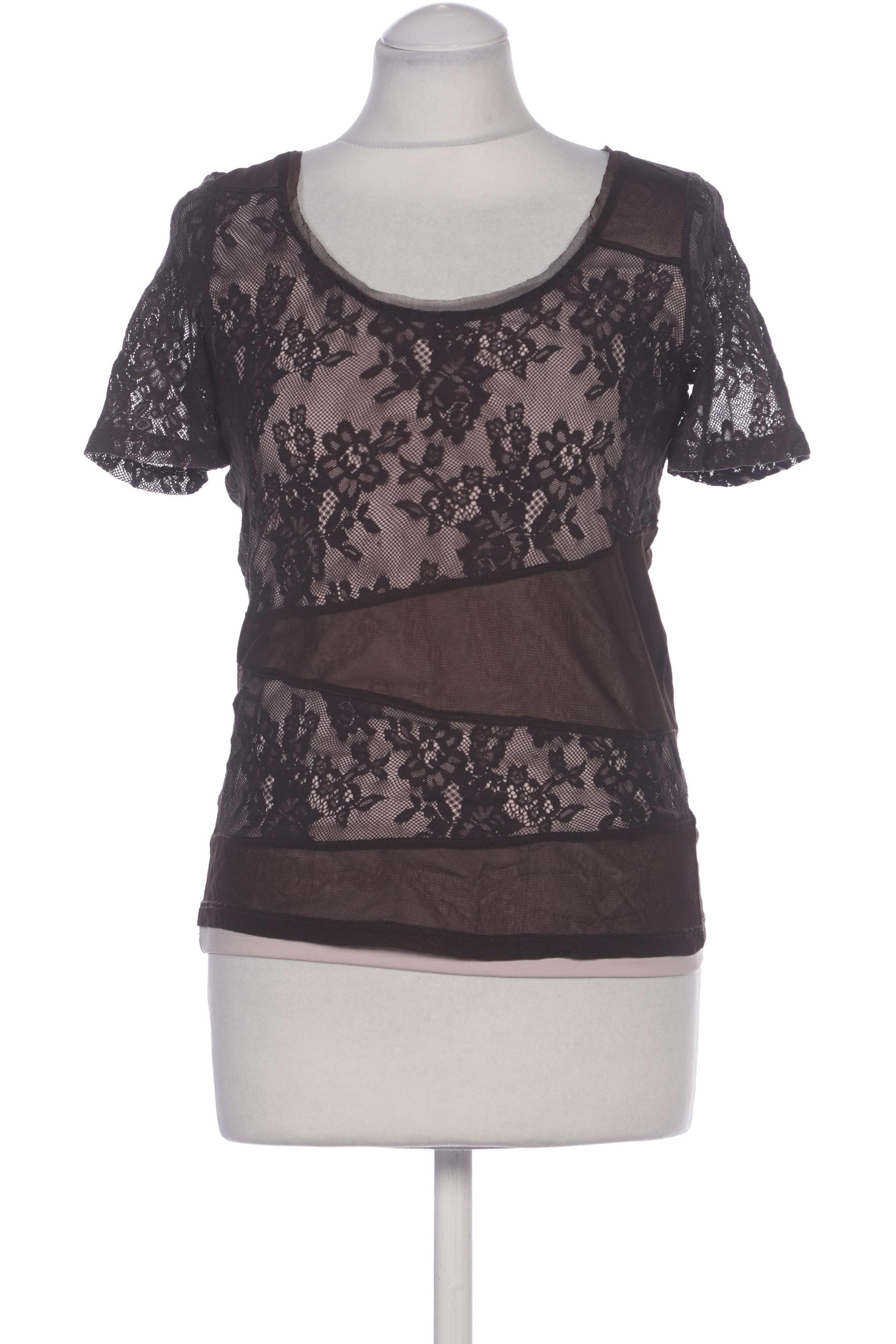 

s.Oliver Selection Damen T-Shirt, braun, Gr. 38