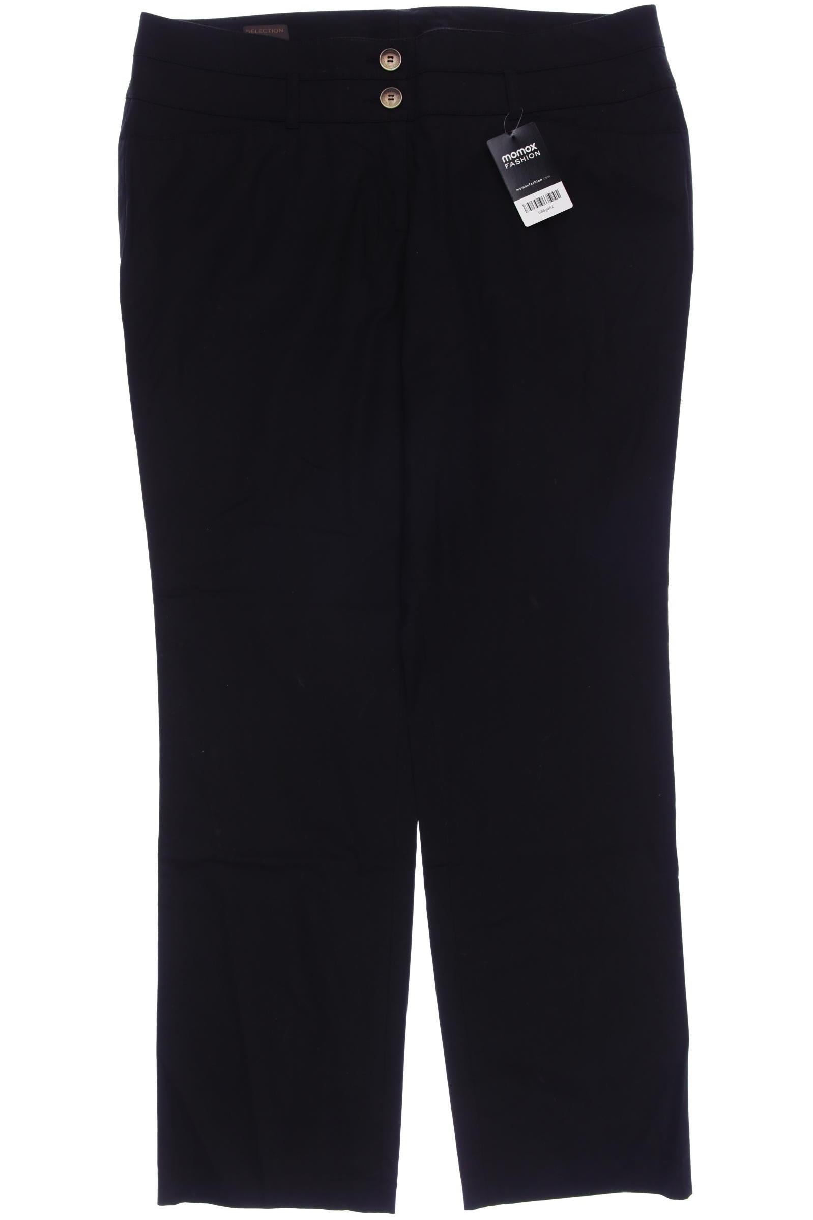 

s.Oliver Selection Damen Stoffhose, schwarz, Gr. 44