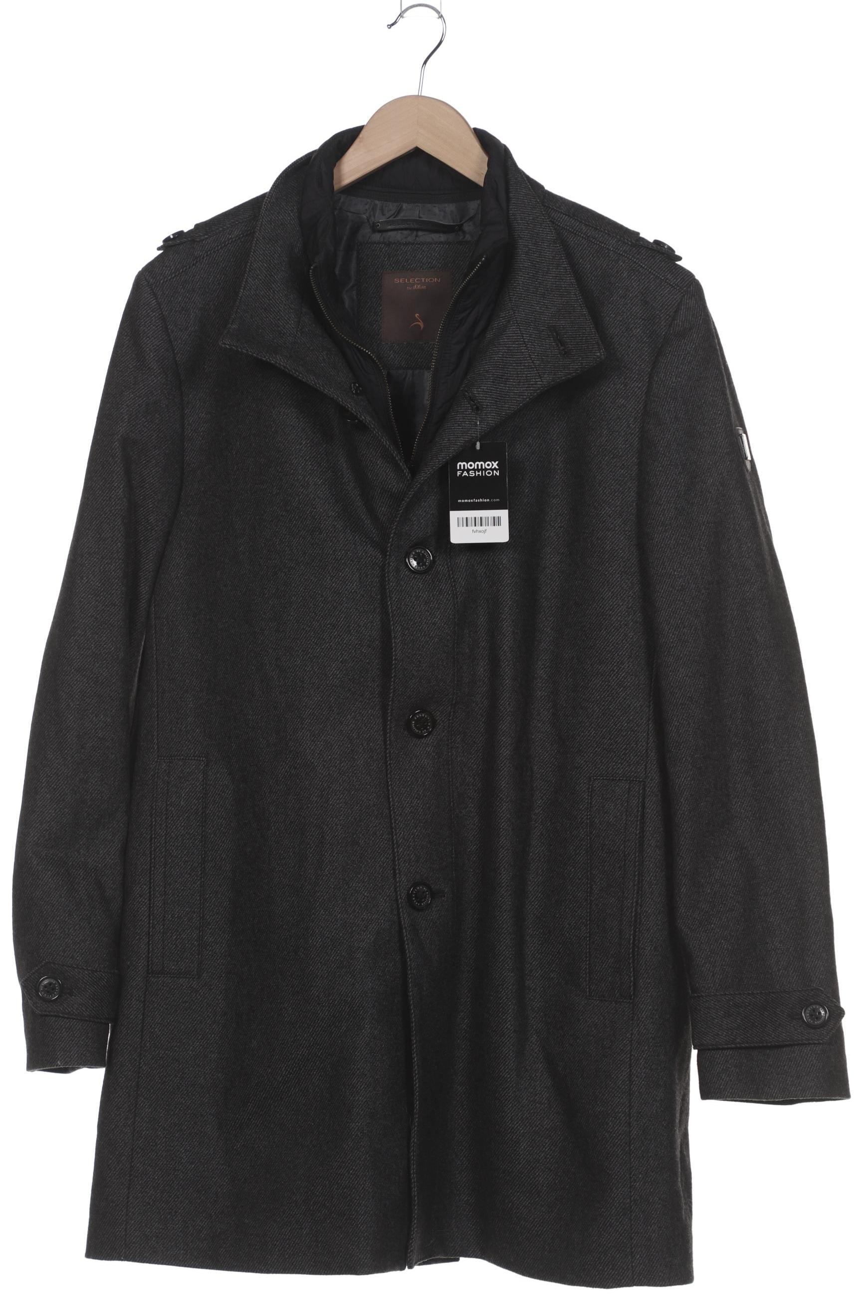 

s.Oliver Selection Herren Mantel, grau, Gr. 54