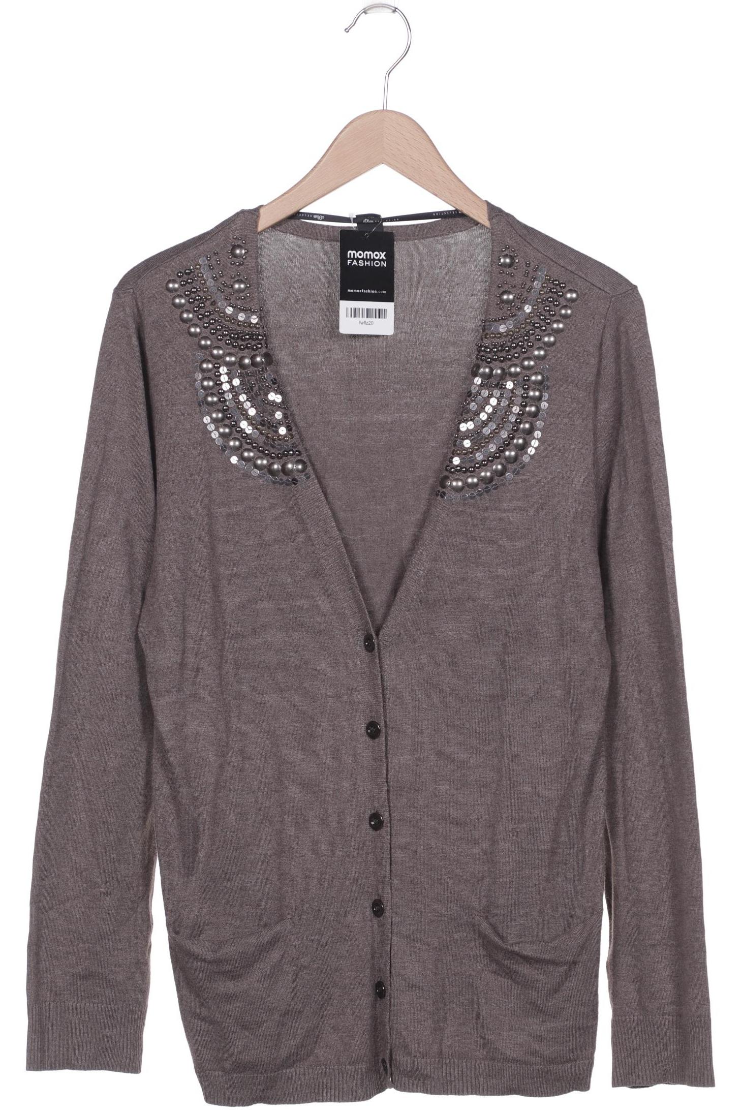 

s.Oliver Selection Damen Strickjacke, braun