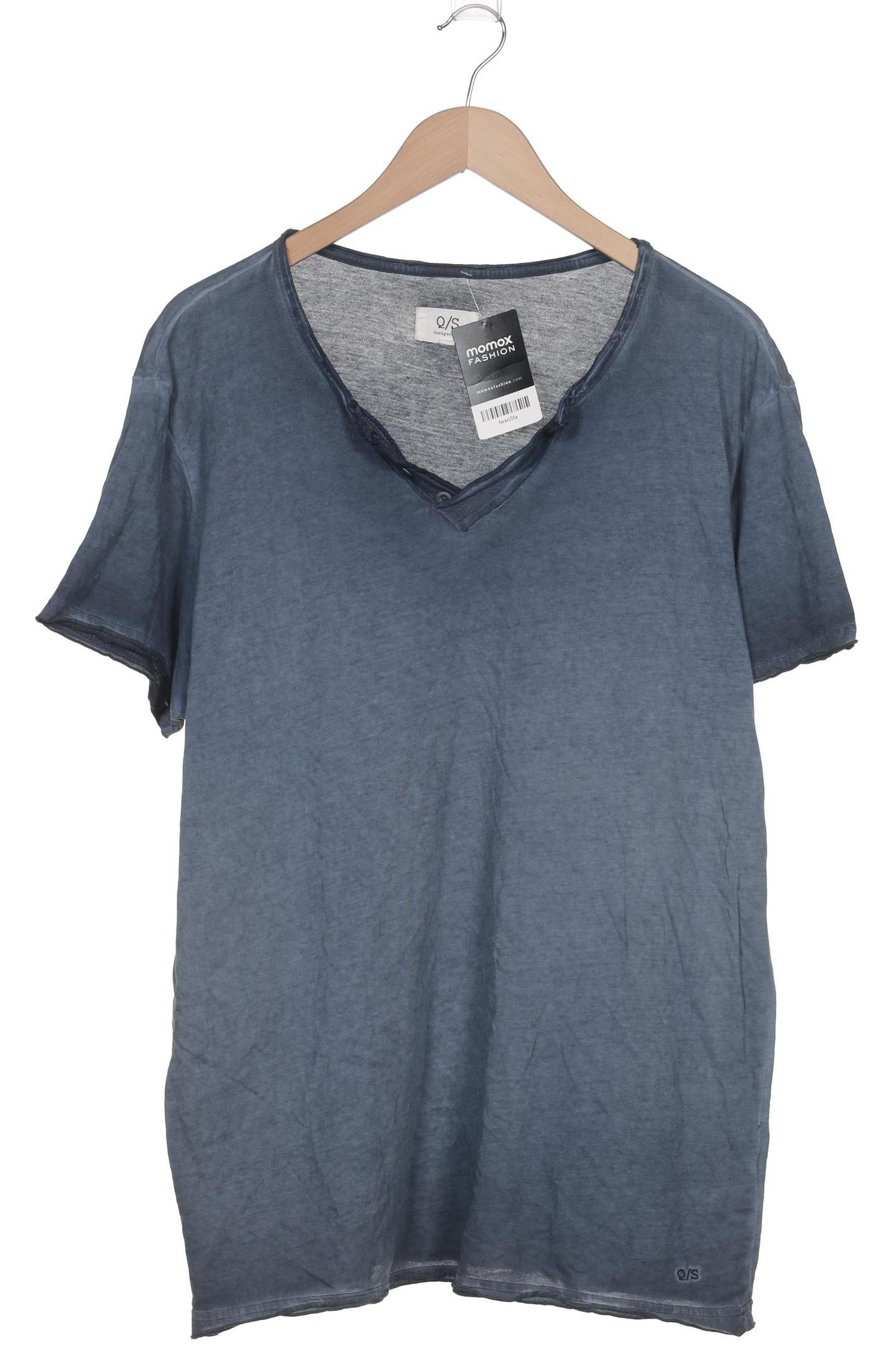 

s.Oliver Selection Herren T-Shirt, blau, Gr. 54