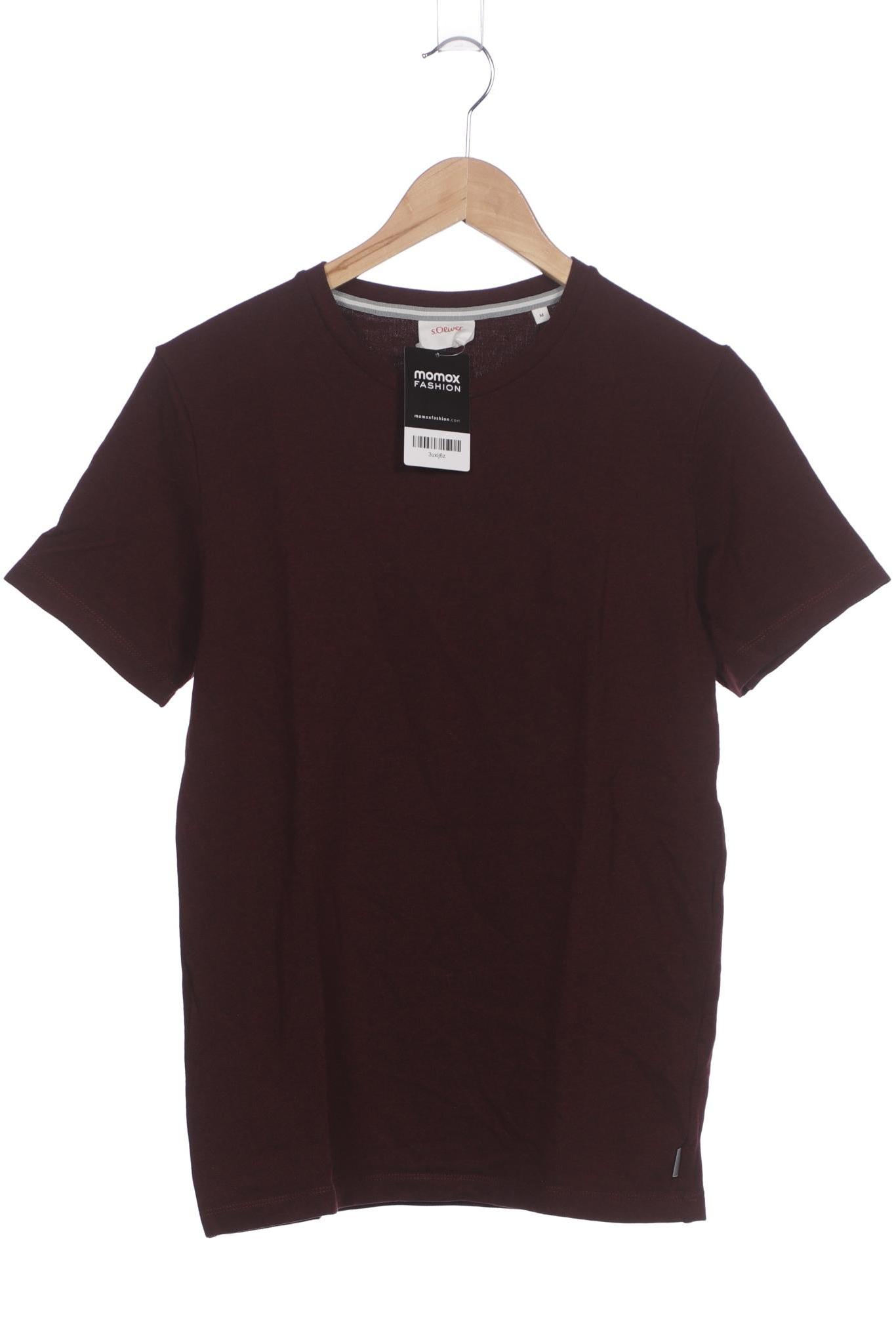 Thumbnail - s.Oliver Selection Herren T-Shirt, bordeaux, Gr. 48