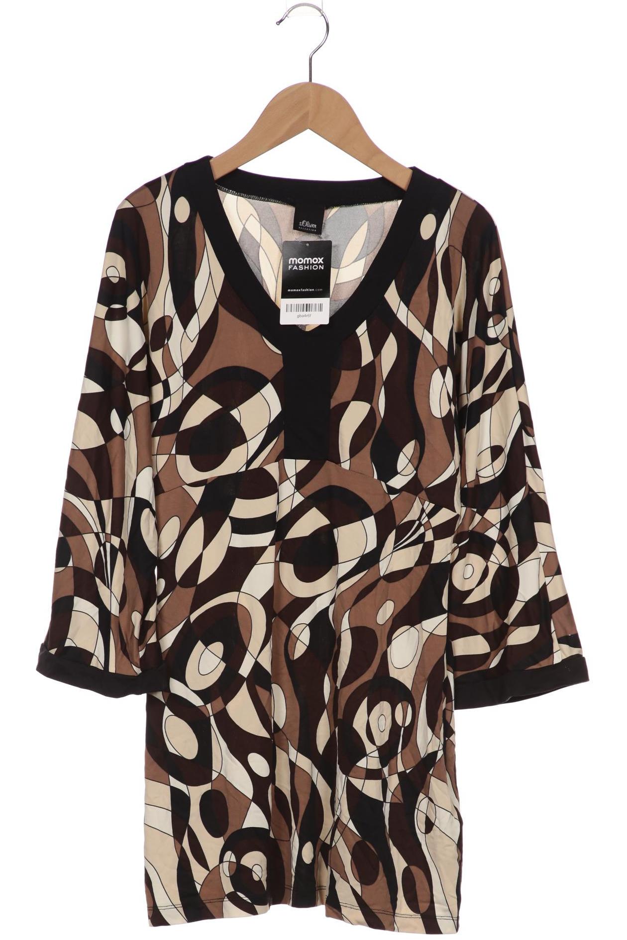 

s.Oliver Selection Damen Langarmshirt, beige, Gr. 38