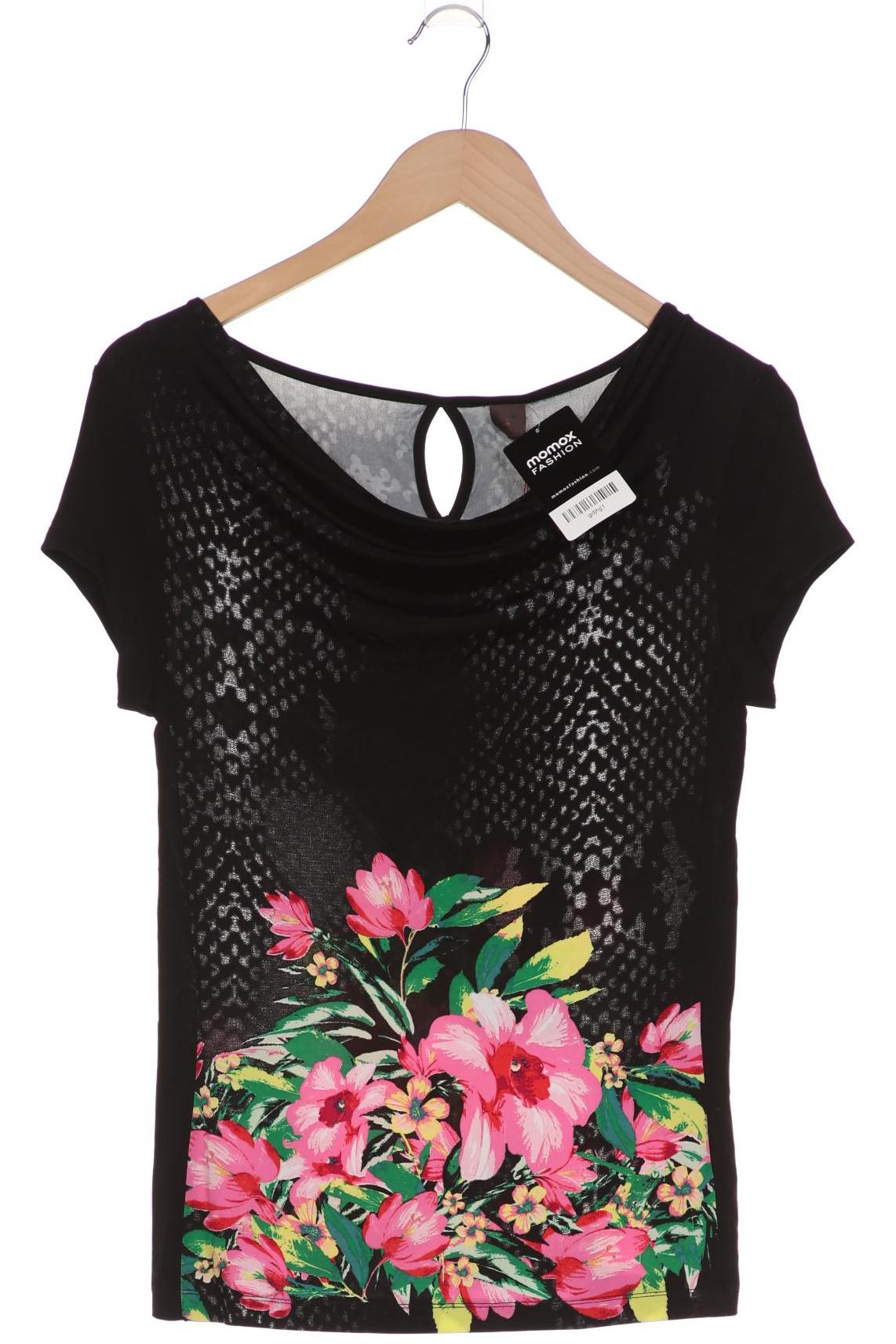 

s.Oliver Selection Damen T-Shirt, schwarz, Gr. 36
