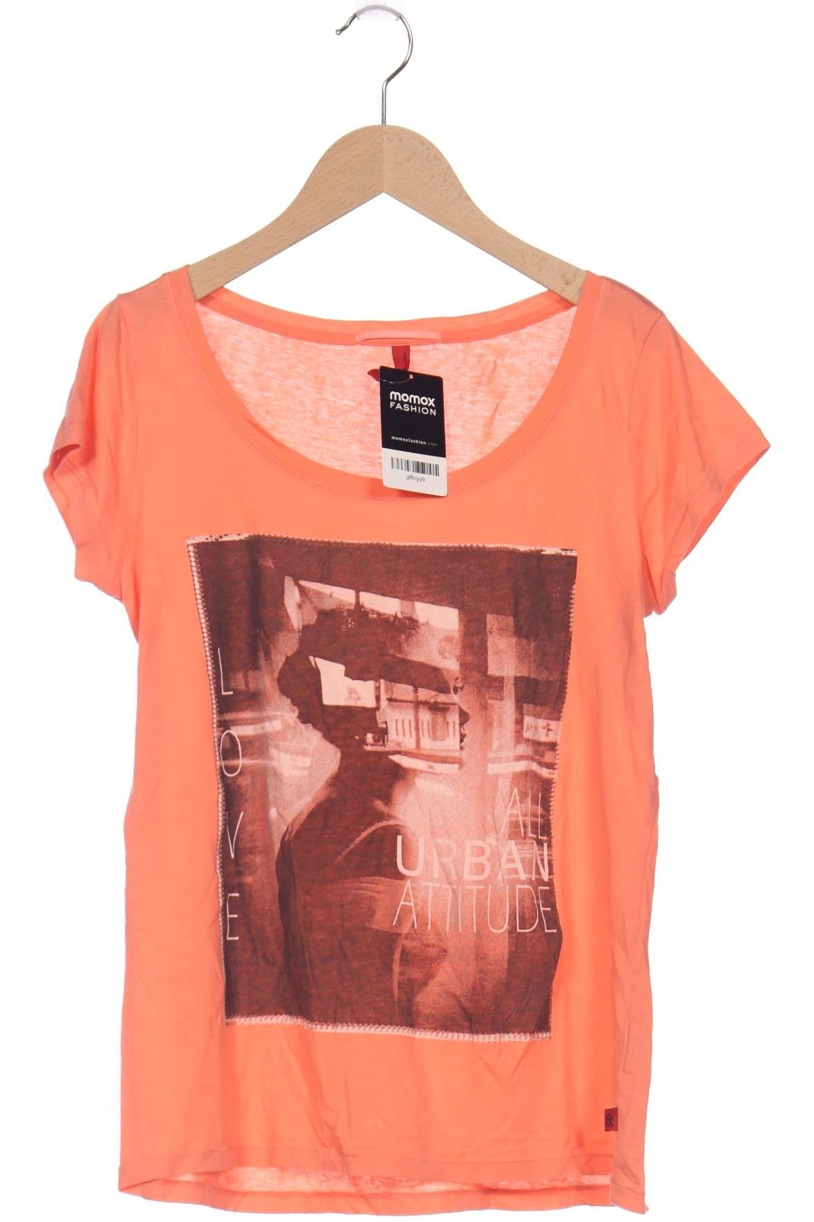 

s.Oliver Selection Damen T-Shirt, orange, Gr. 36