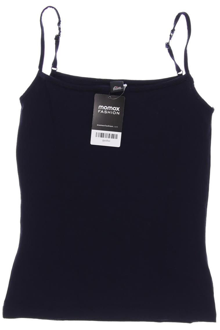 

s.Oliver Selection Damen Top, marineblau
