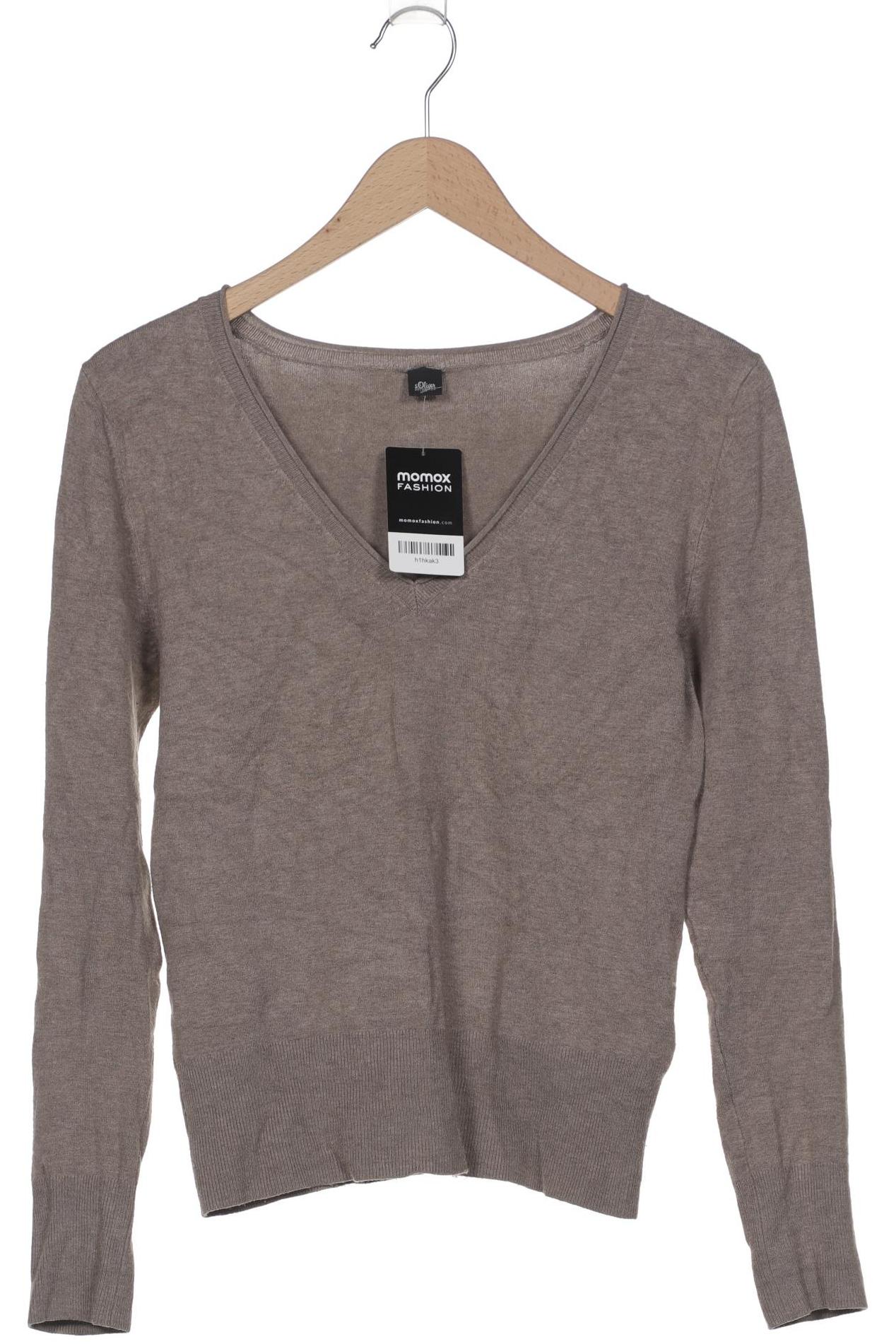 

s.Oliver Selection Damen Pullover, braun, Gr. 36