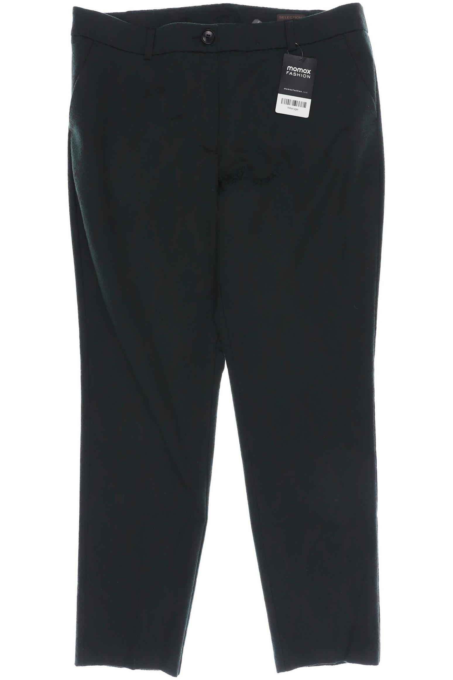 

s.Oliver Selection Damen Stoffhose, türkis, Gr. 42