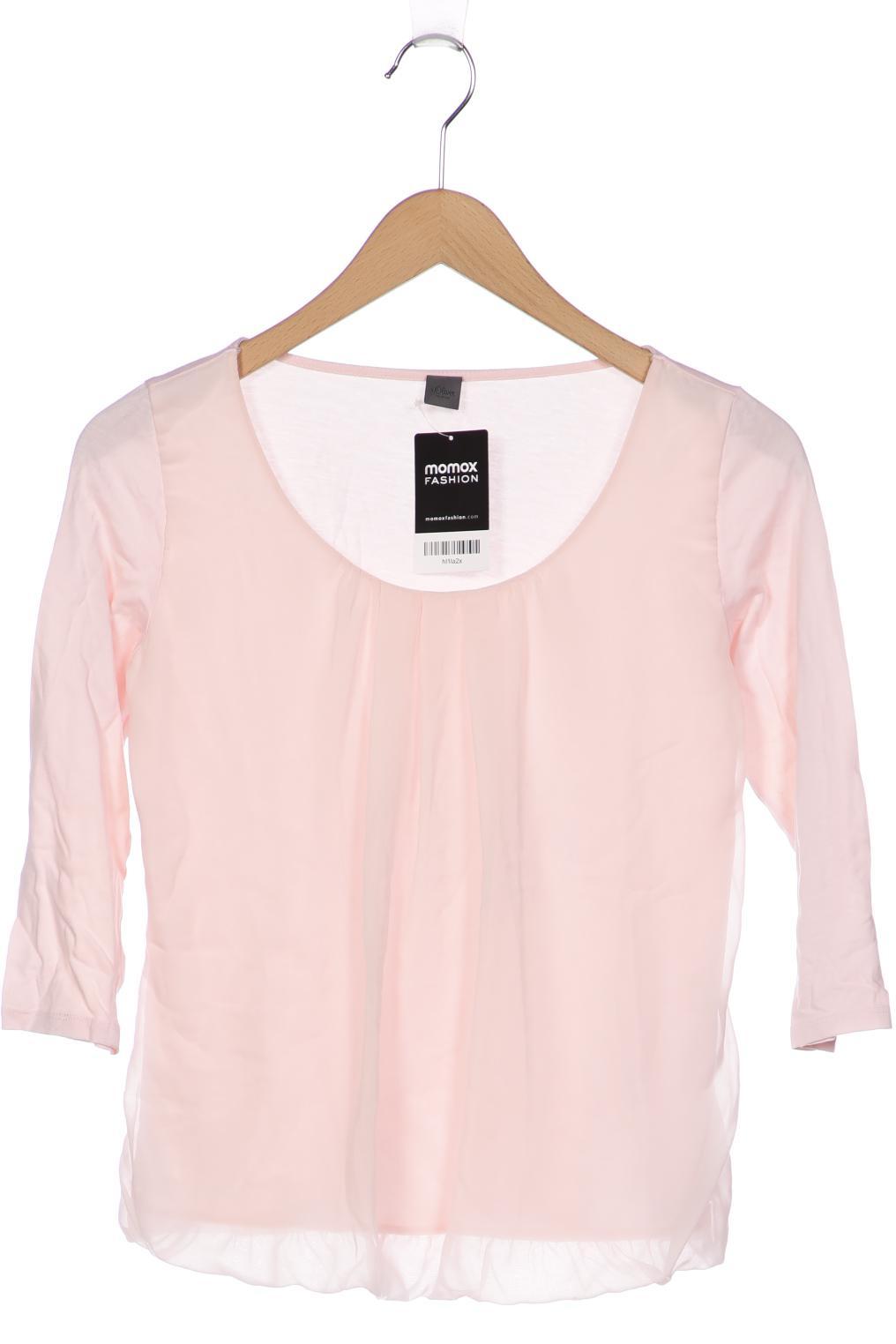 

s.Oliver Selection Damen Langarmshirt, pink
