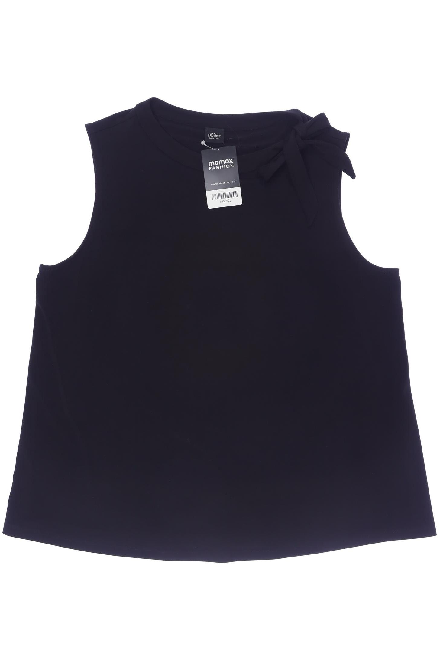 

s.Oliver Selection Damen Top, schwarz, Gr. 42