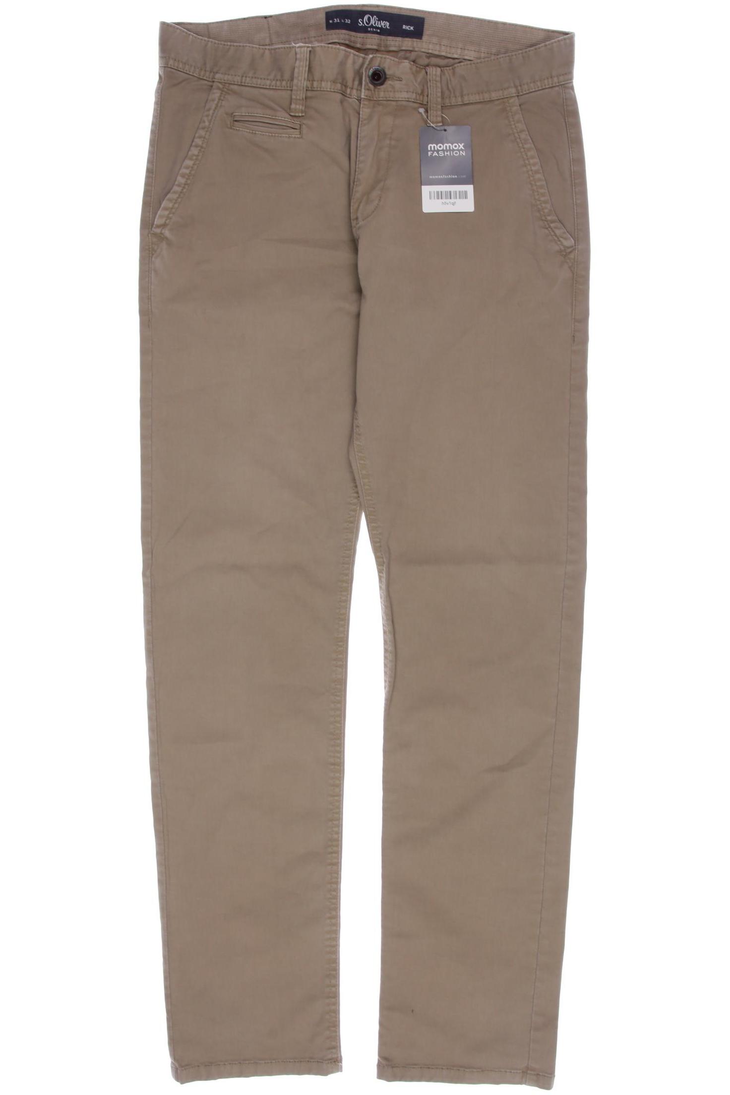

s.Oliver Selection Herren Stoffhose, beige