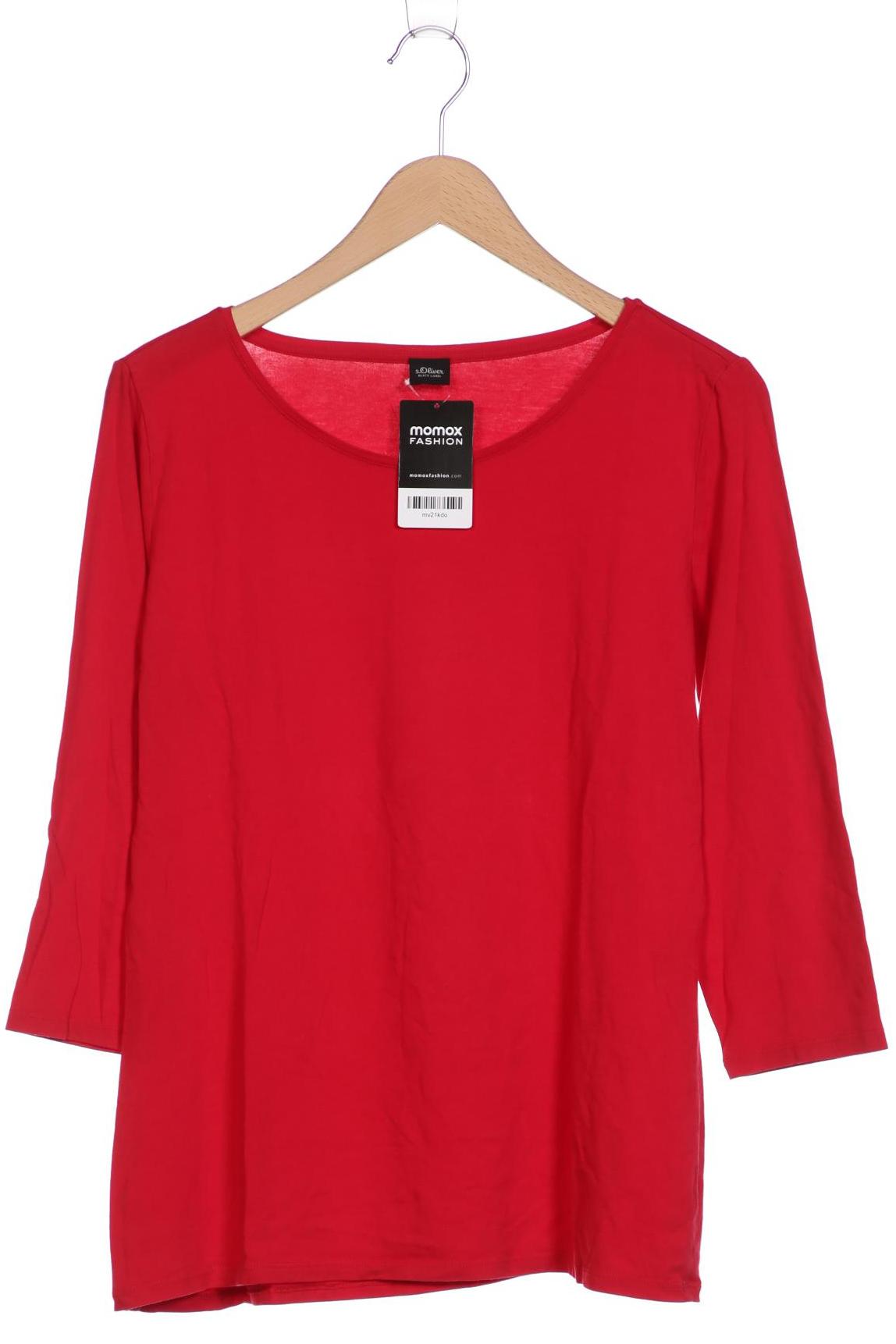 

s.Oliver Selection Damen Langarmshirt, rot