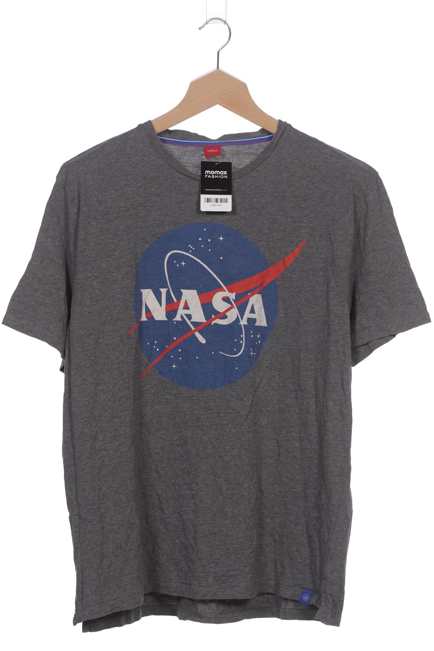 

s.Oliver Selection Herren T-Shirt, grau, Gr. 58