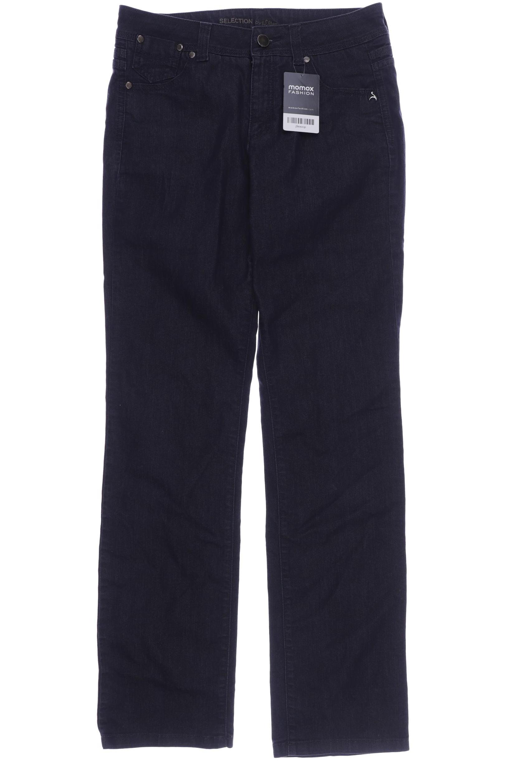 

s.Oliver Selection Damen Jeans, marineblau, Gr. 30