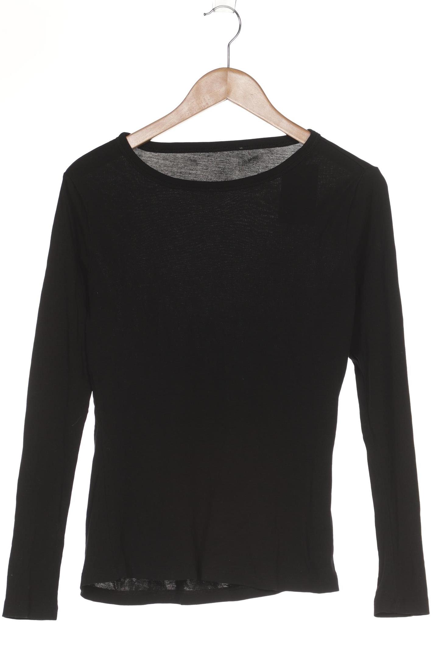 

s.Oliver Selection Damen Langarmshirt, schwarz, Gr. 38