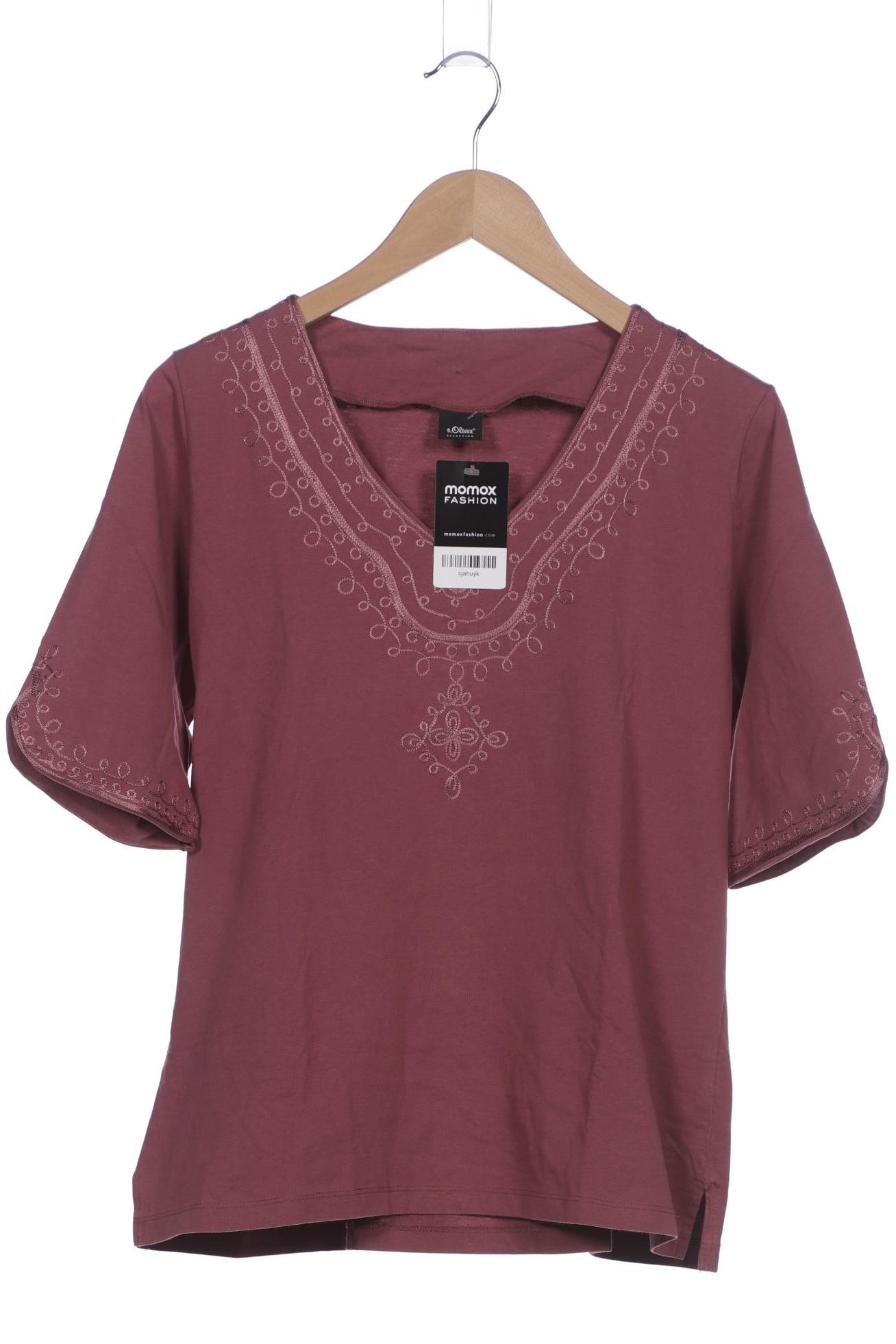 

s.Oliver Selection Damen T-Shirt, pink, Gr. 46