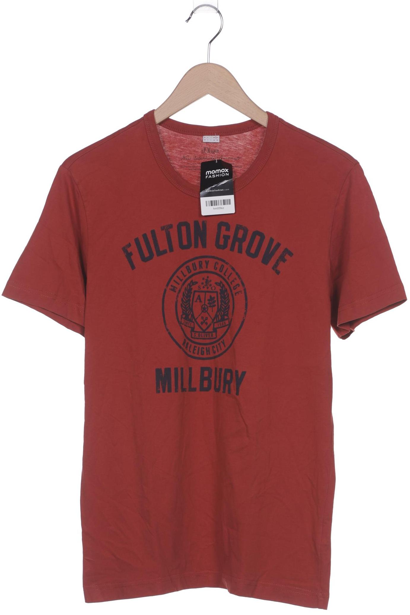 

s.Oliver Selection Herren T-Shirt, rot, Gr. 48