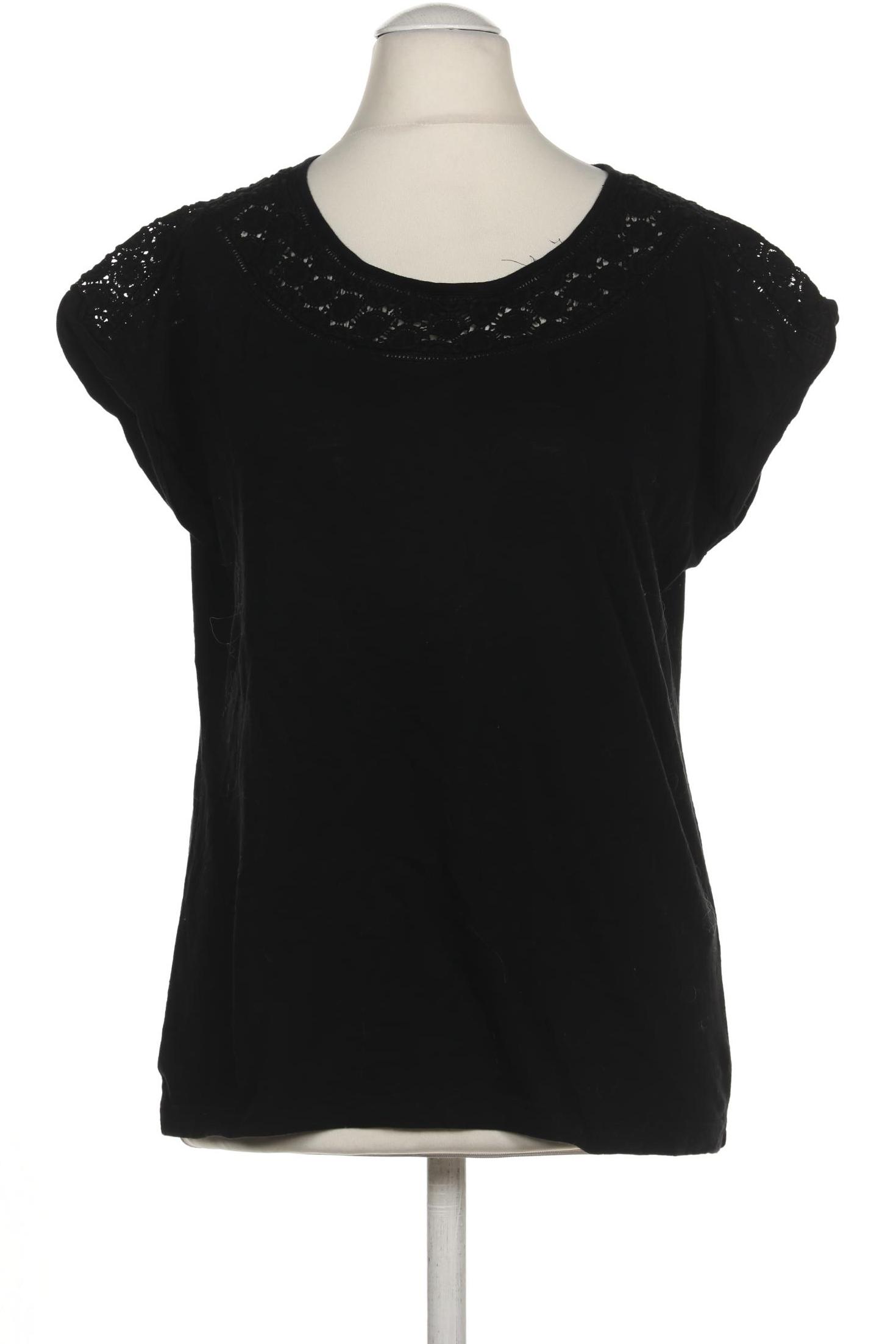 

s.Oliver Selection Damen T-Shirt, schwarz