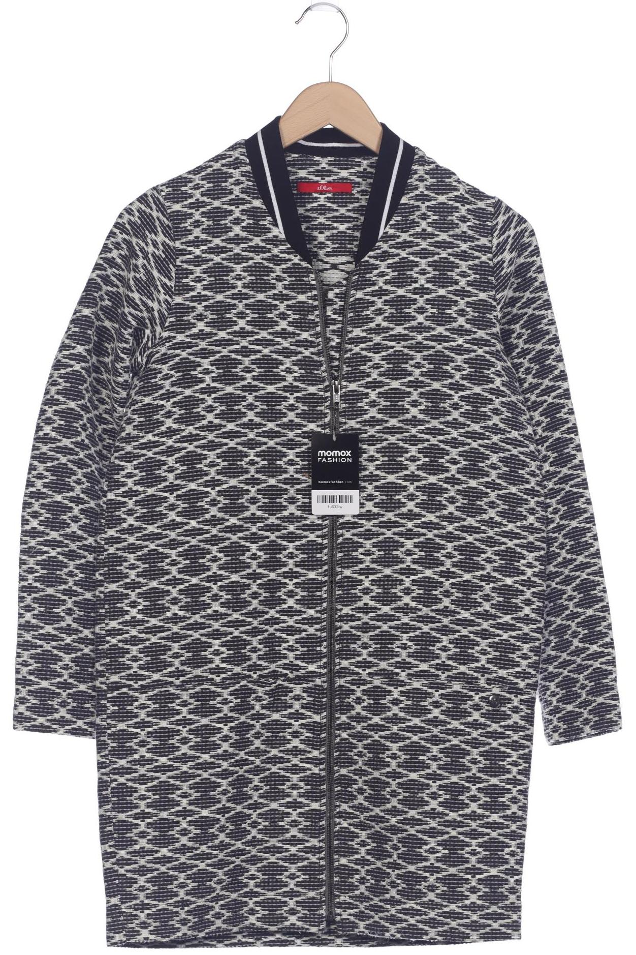 

s.Oliver Selection Damen Mantel, schwarz, Gr. 34