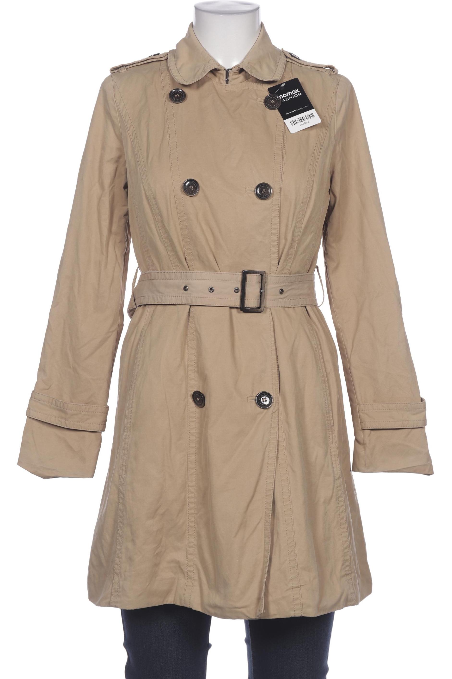 

s.Oliver Selection Damen Mantel, beige, Gr. 36