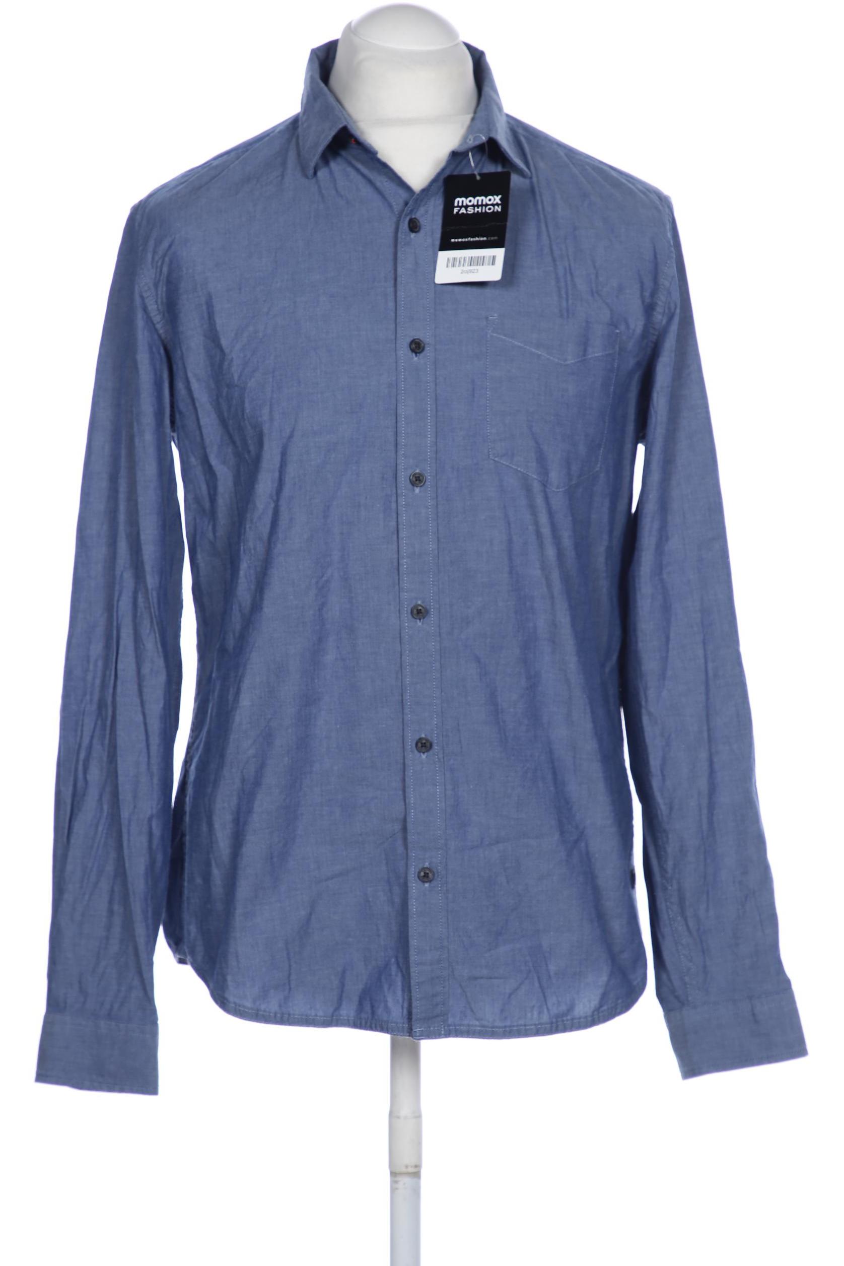 

s.Oliver Selection Herren Hemd, blau, Gr. 52