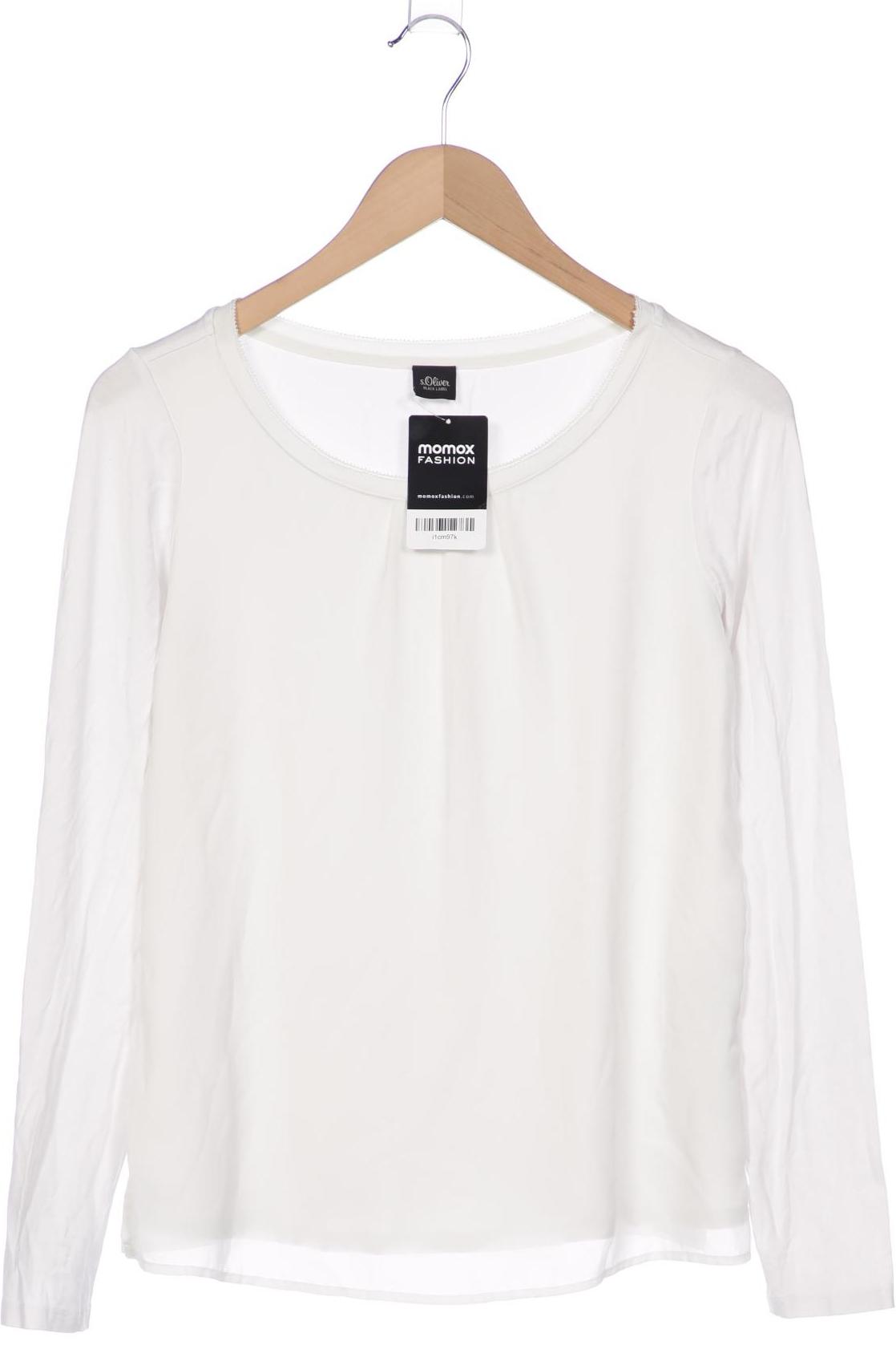 

s.Oliver Selection Damen Bluse, weiß, Gr. 34