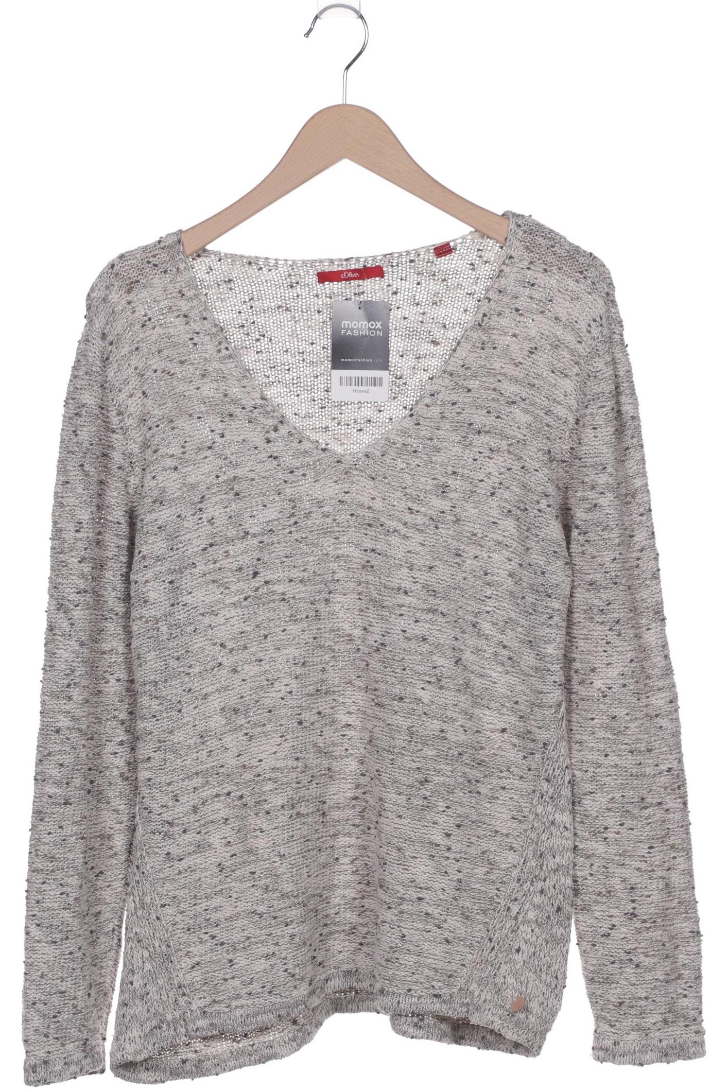 

s.Oliver Selection Damen Pullover, grau, Gr. 44