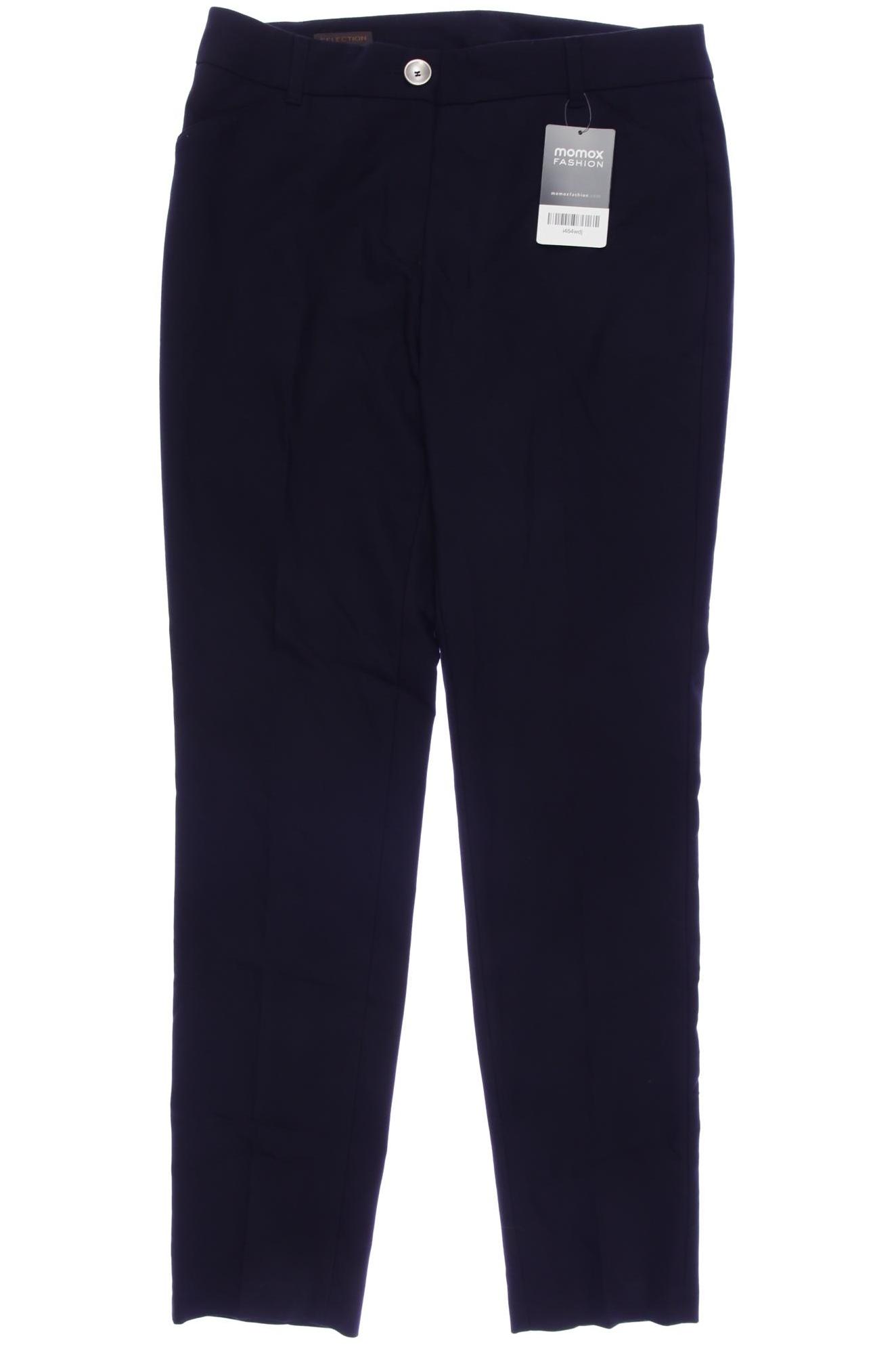 

s.Oliver Selection Damen Stoffhose, marineblau, Gr. 34