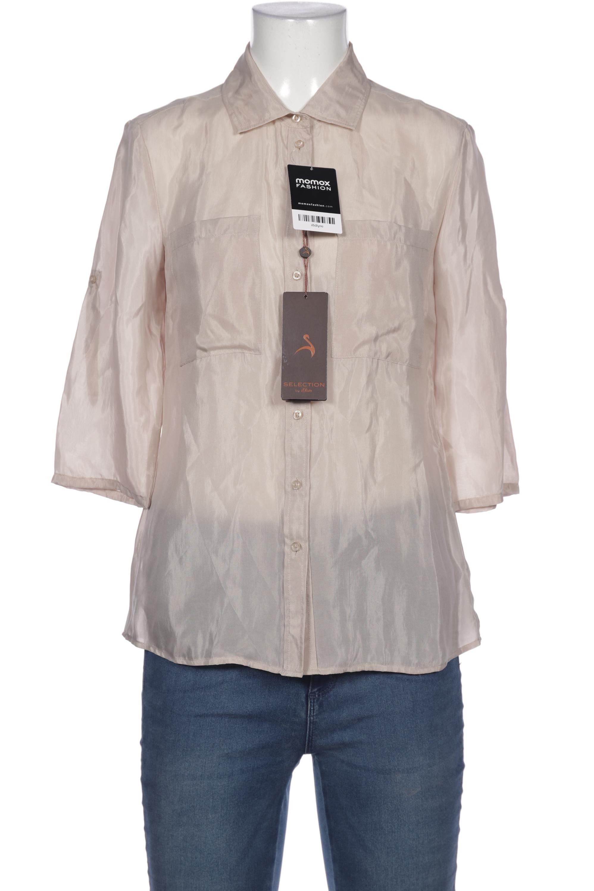 

s.Oliver Selection Damen Bluse, beige