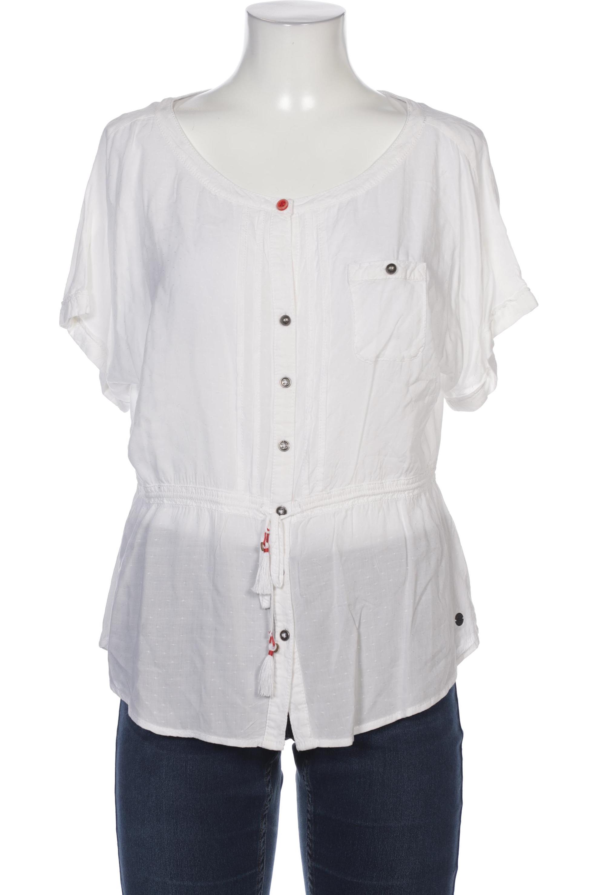 

s.Oliver Selection Damen Bluse, weiß