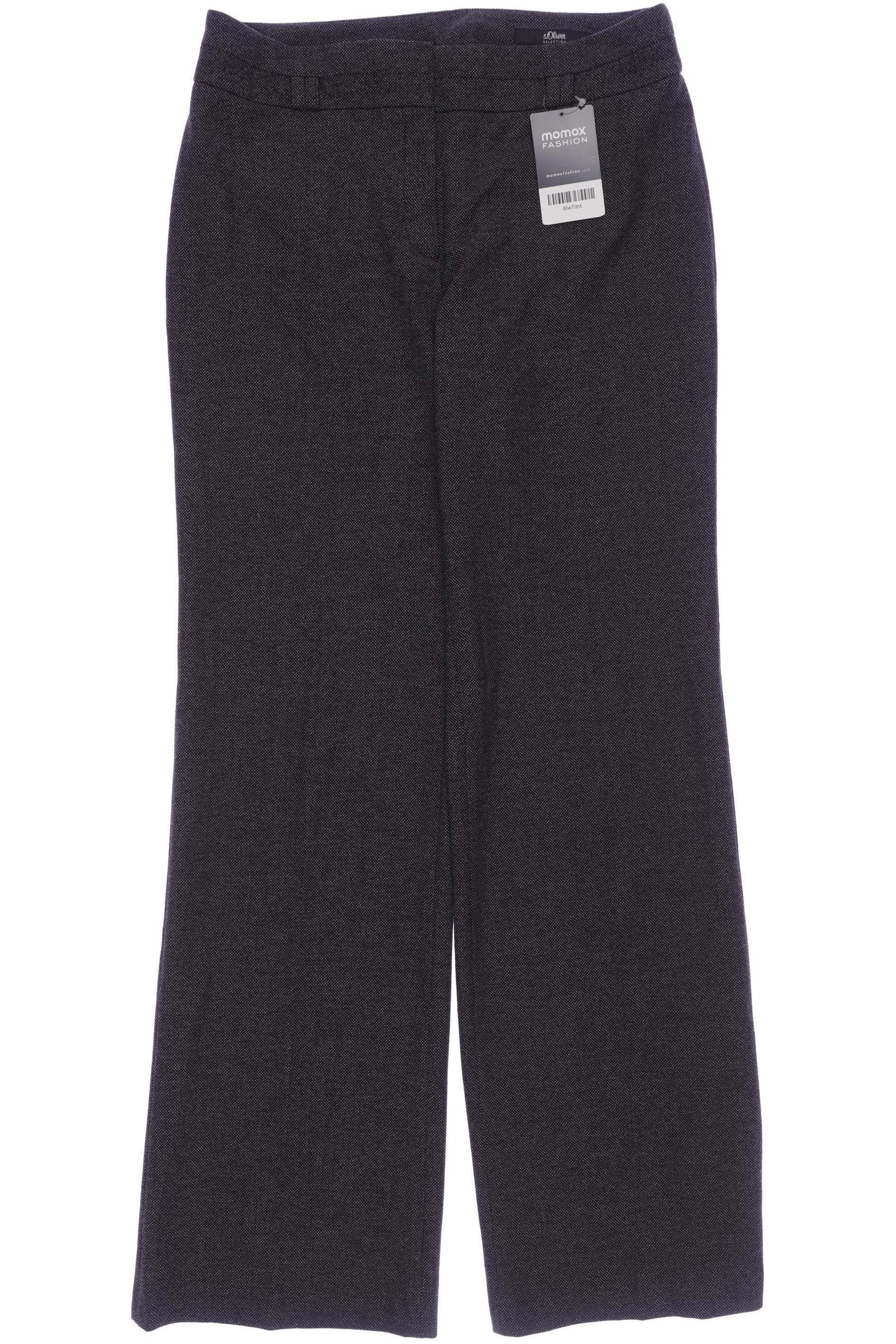 

s.Oliver Selection Damen Stoffhose, grau, Gr. 36
