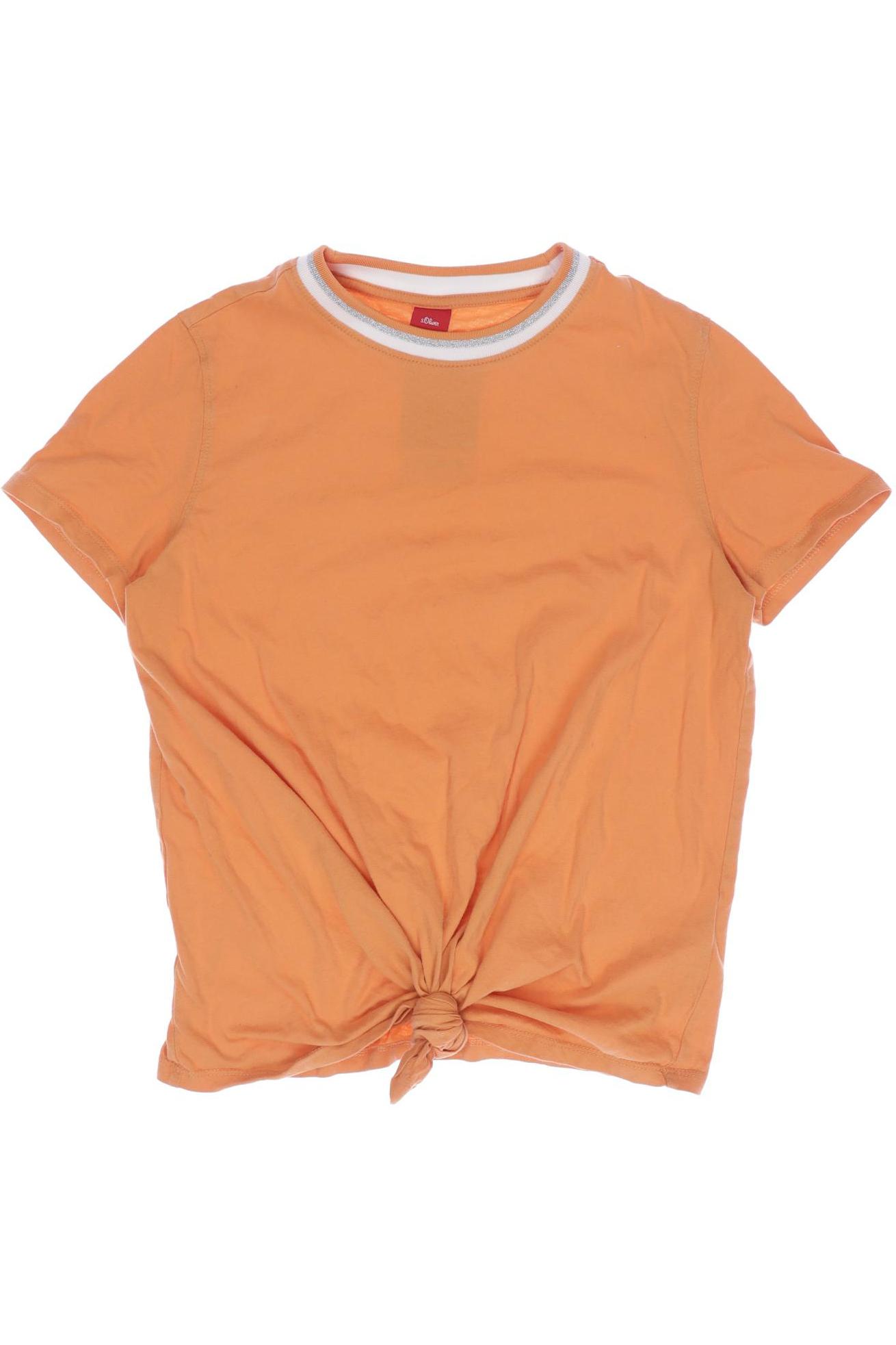

s.Oliver Selection Damen T-Shirt, orange, Gr. 164
