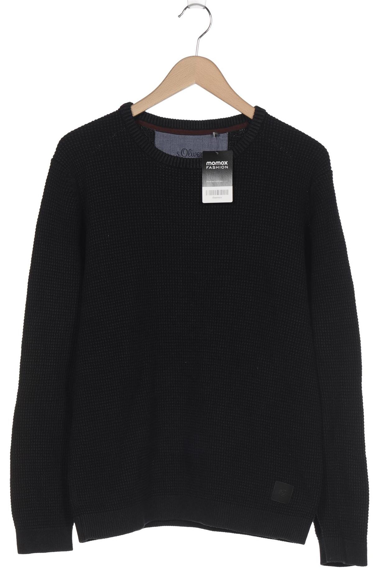 

s.Oliver Selection Herren Pullover, schwarz