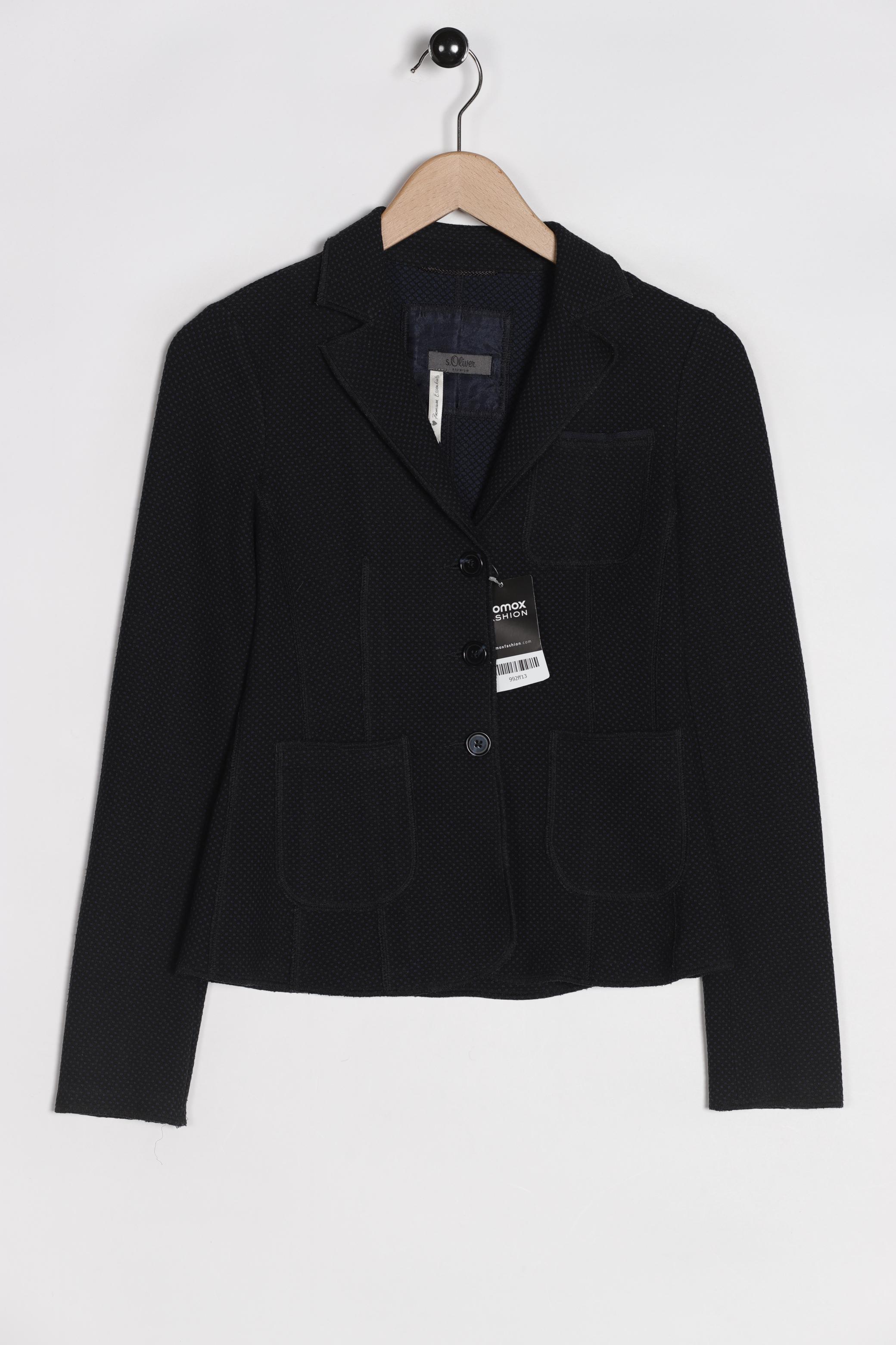 

s.Oliver Selection Damen Blazer, schwarz