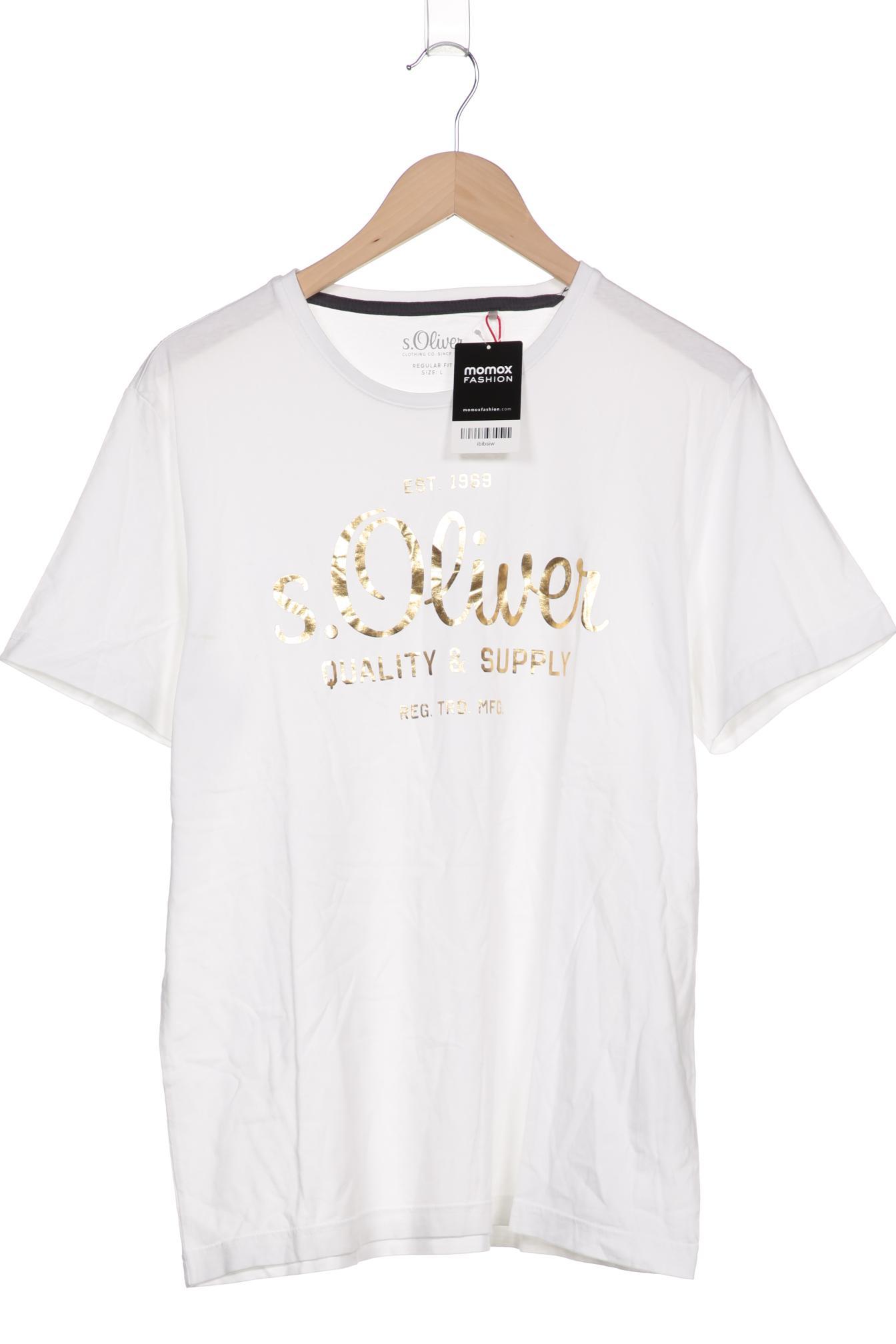 

s.Oliver Selection Damen T-Shirt, weiß