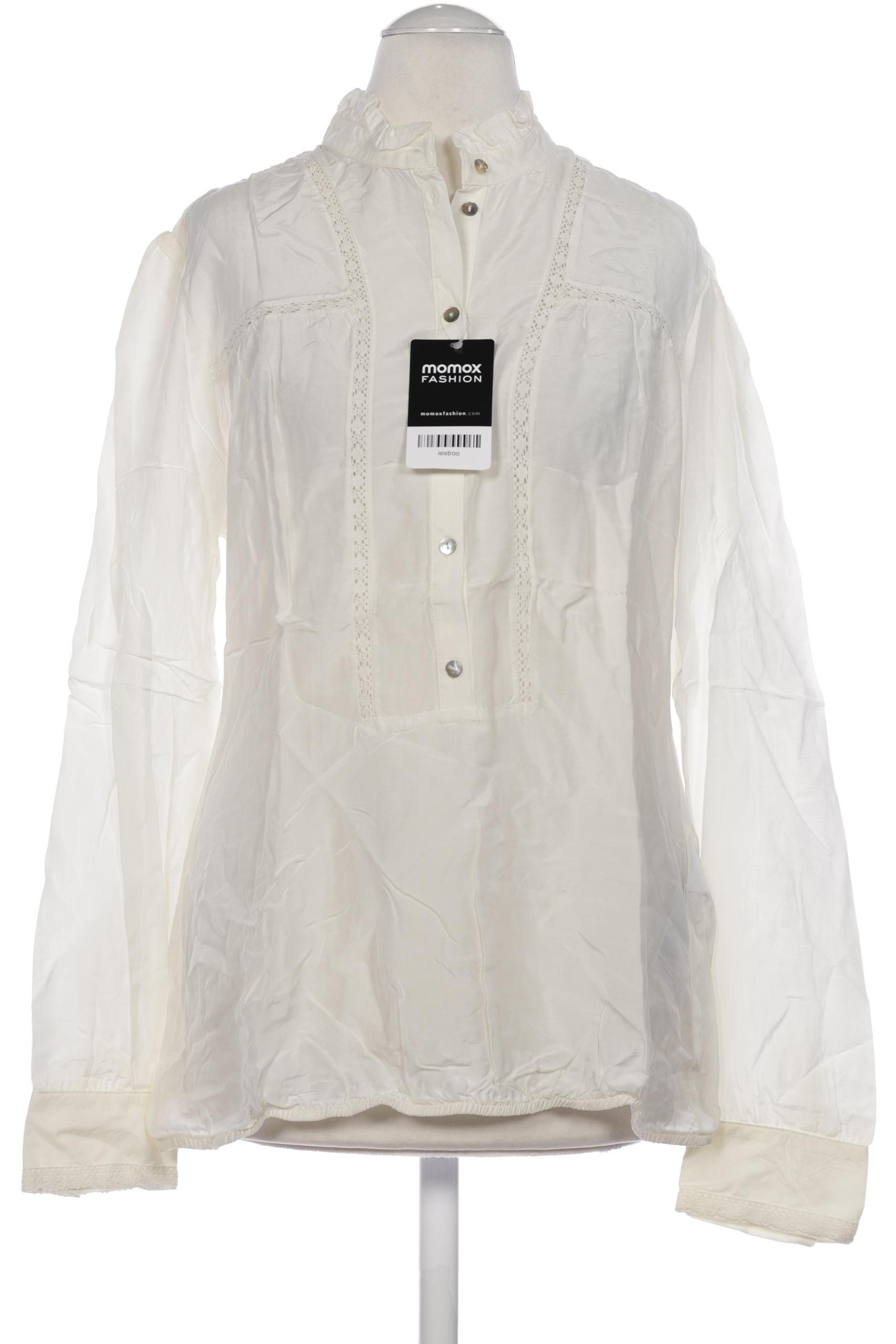 

s.Oliver Selection Damen Bluse, cremeweiß, Gr. 38