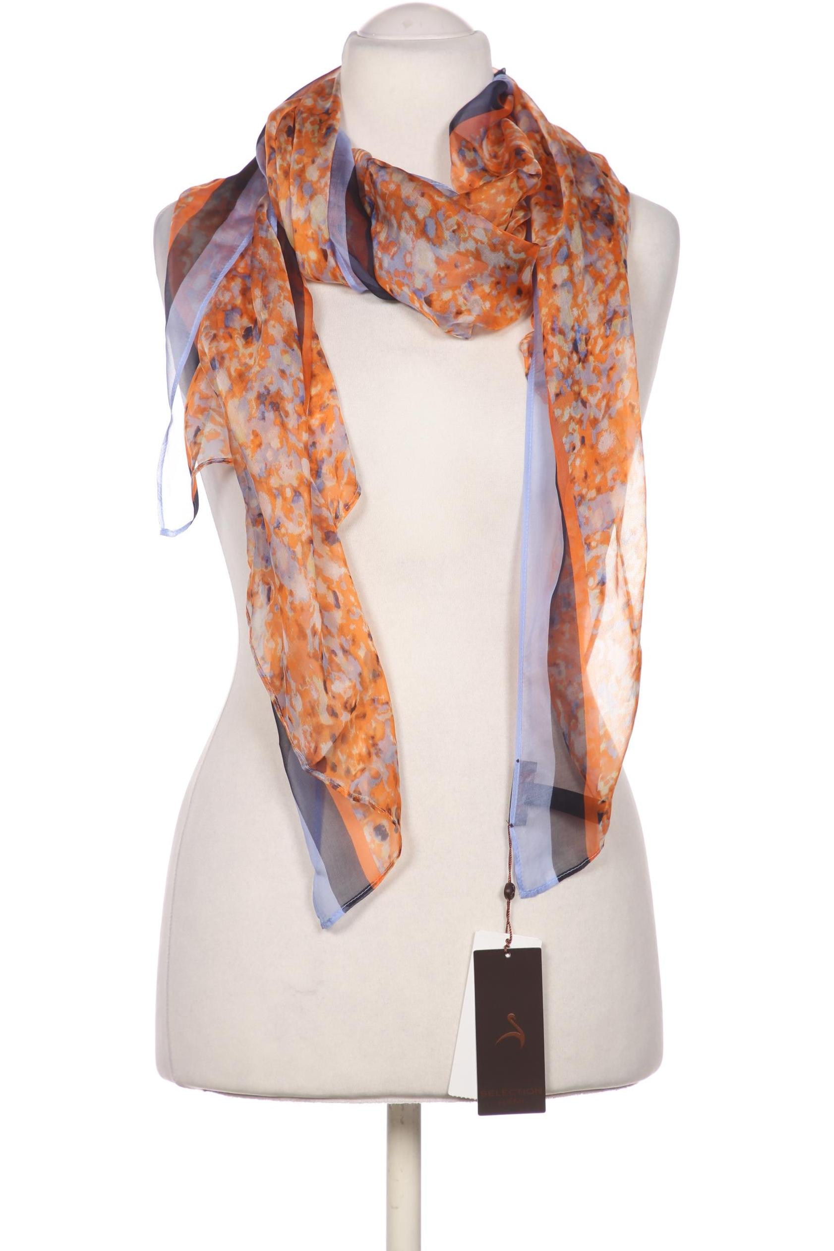 

s.Oliver Selection Damen Schal, orange, Gr.