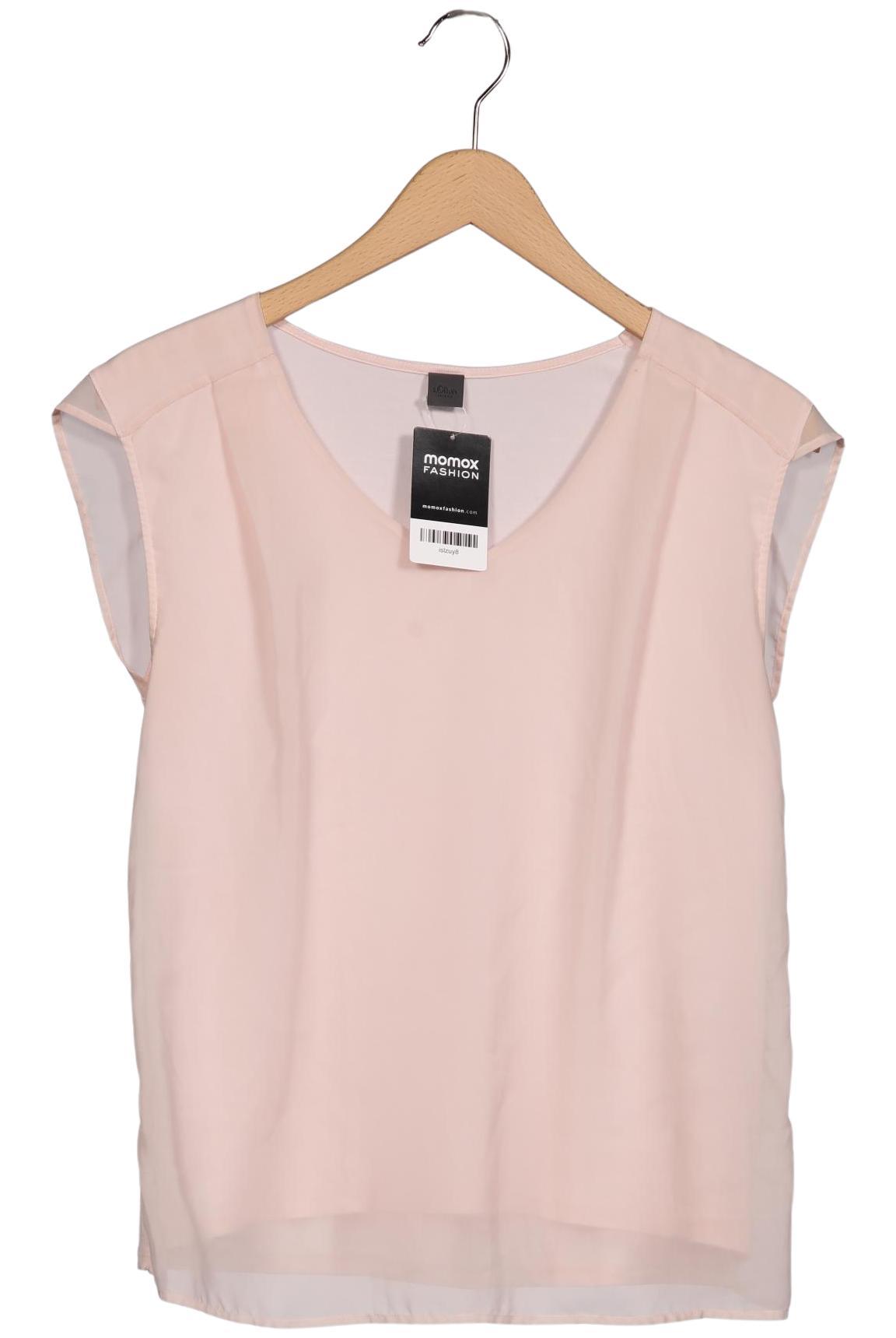 

s.Oliver Selection Damen T-Shirt, pink, Gr. 38