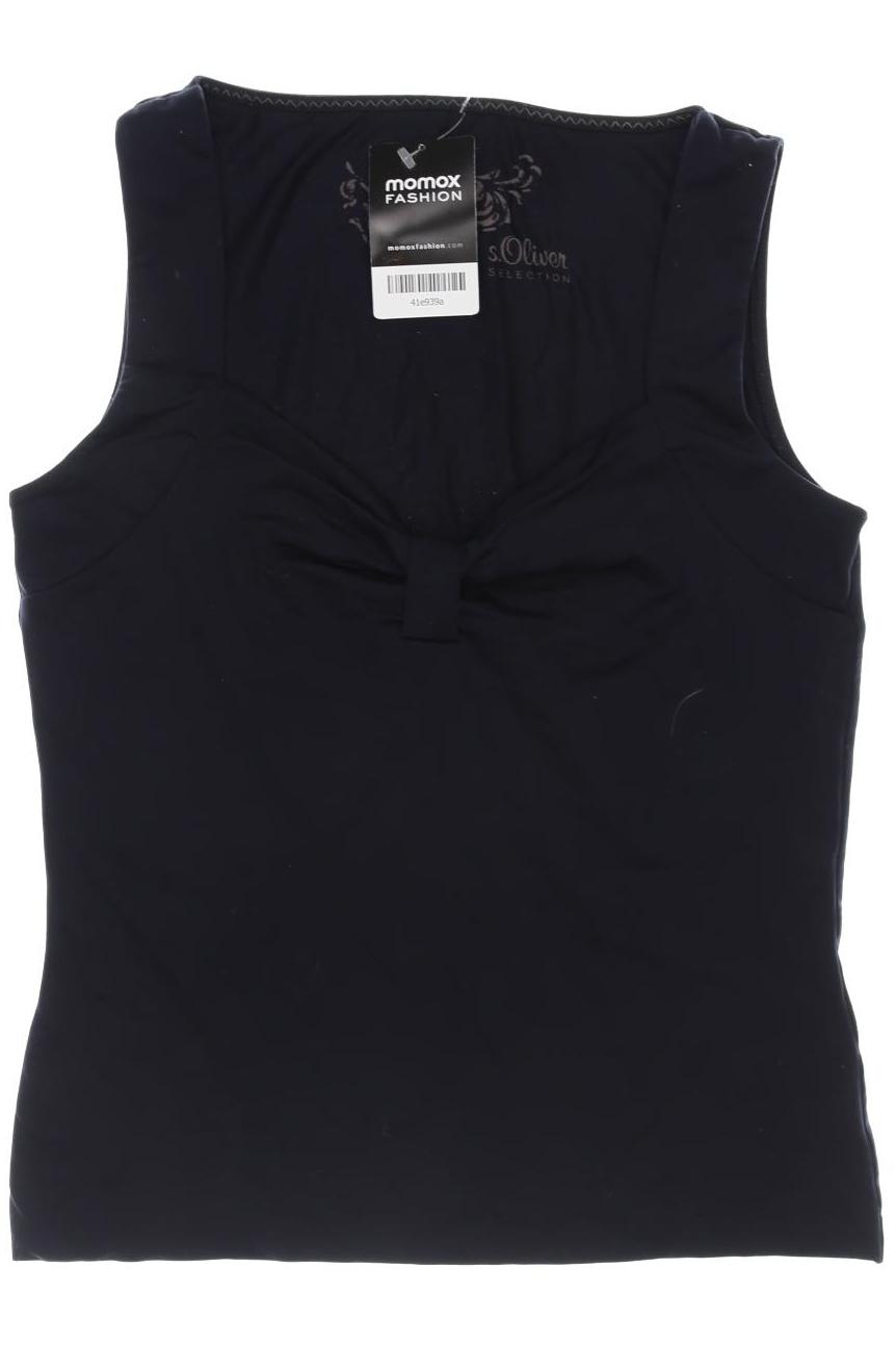 

s.Oliver Selection Damen Top, blau, Gr. 36