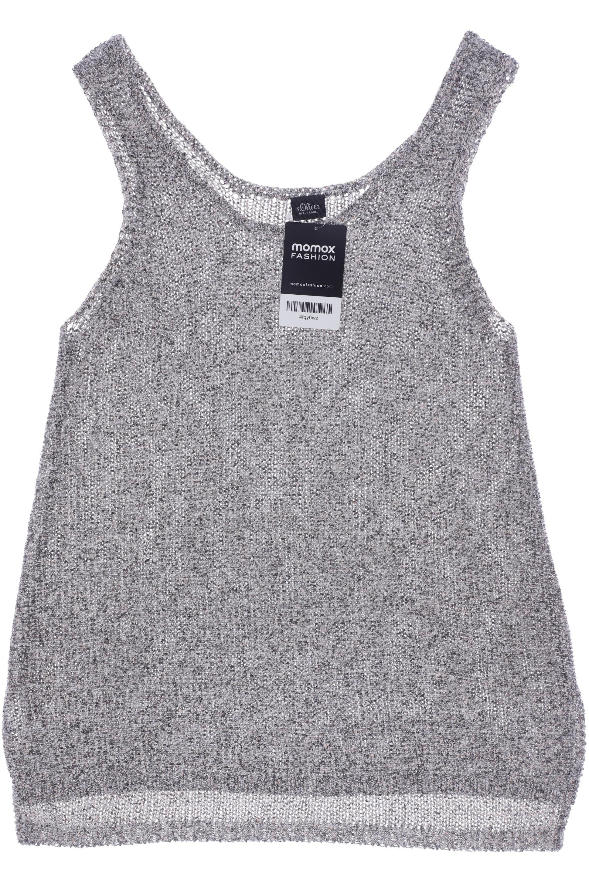 

s.Oliver Selection Damen Top, grau, Gr. 36