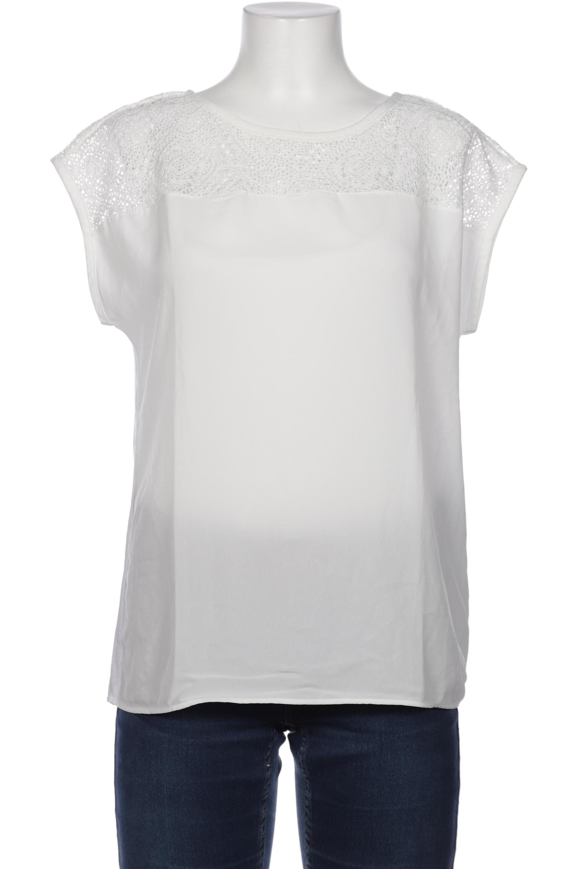 

s.Oliver Selection Damen T-Shirt, weiß, Gr. 38