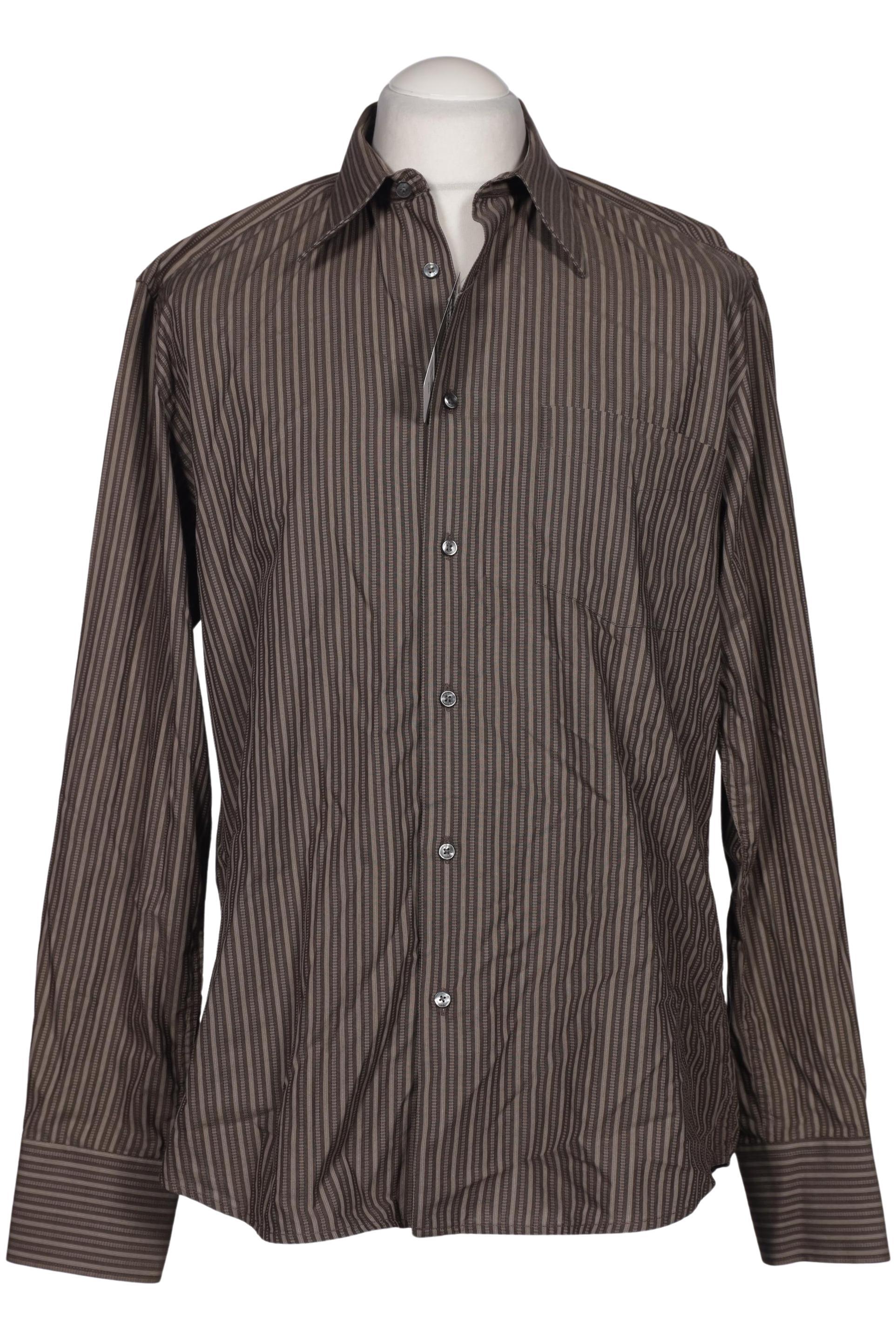 

s.Oliver Selection Herren Hemd, braun, Gr. 52