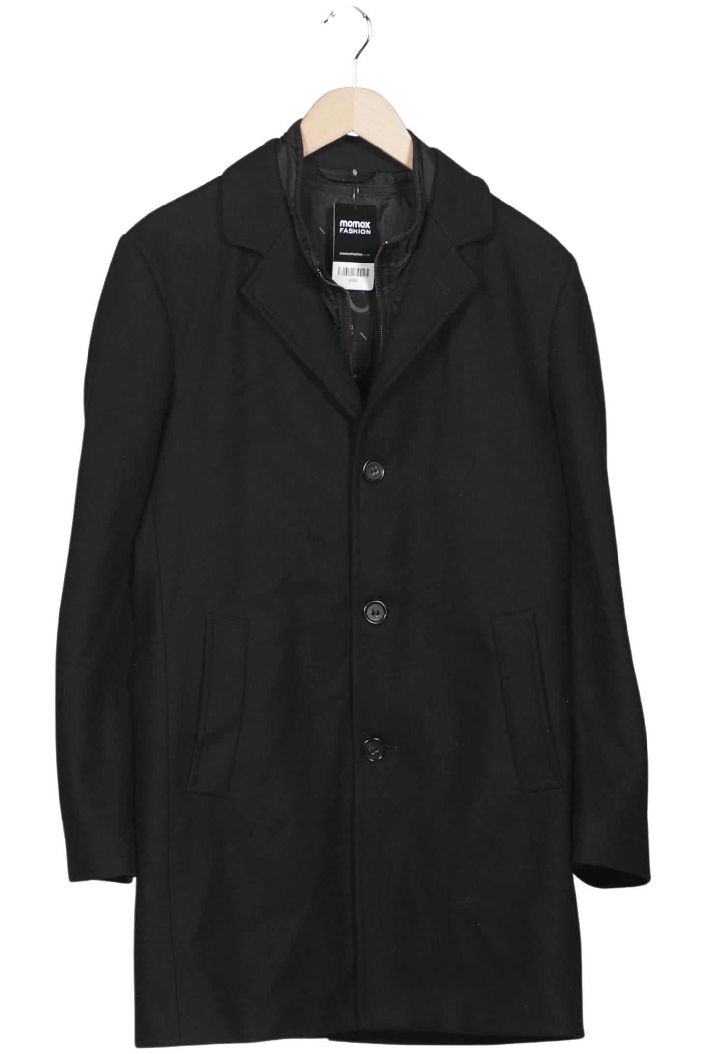 

s.Oliver Selection Herren Mantel, schwarz, Gr. 48